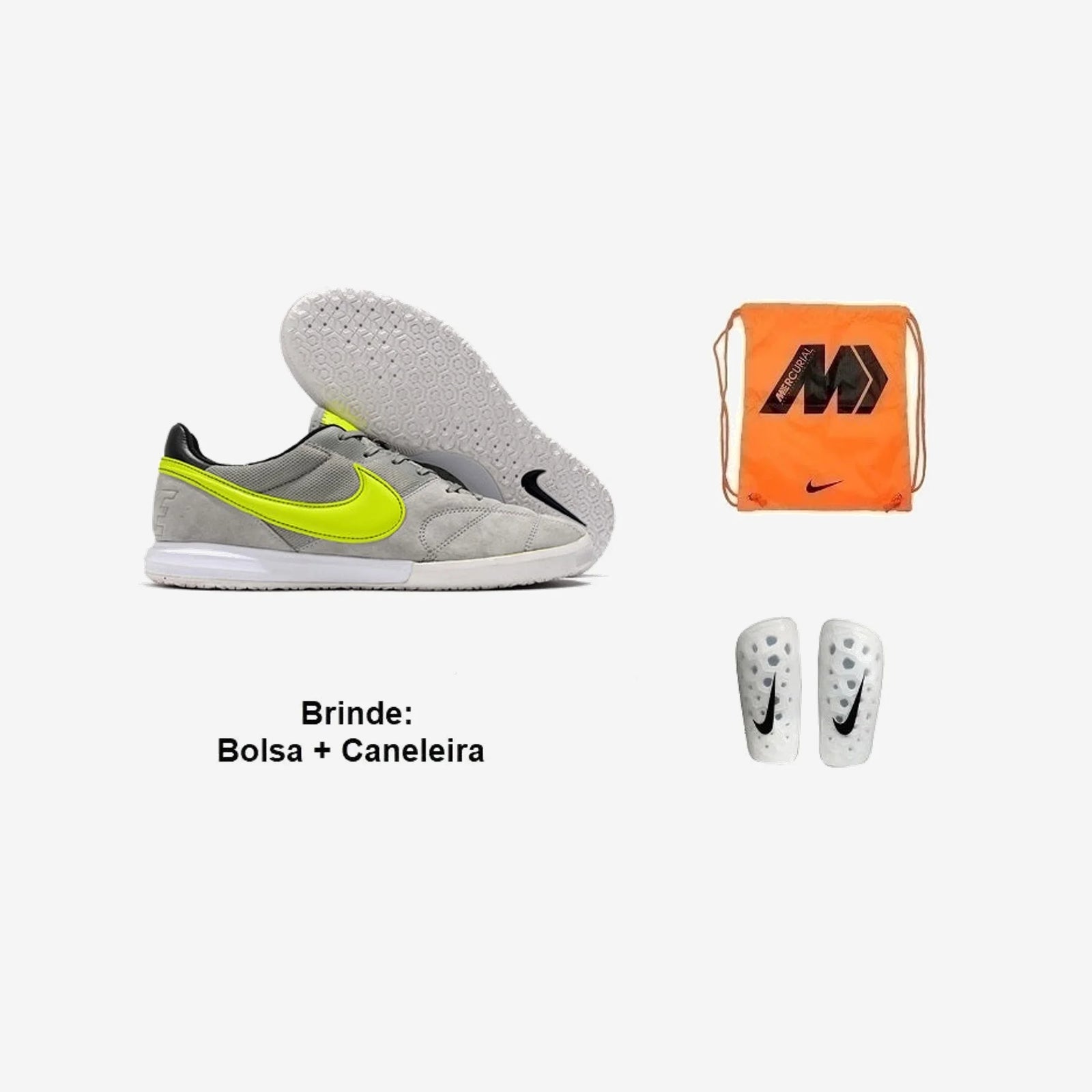 Nike Chuteira Futsal Premier Ii 2) + Brindes