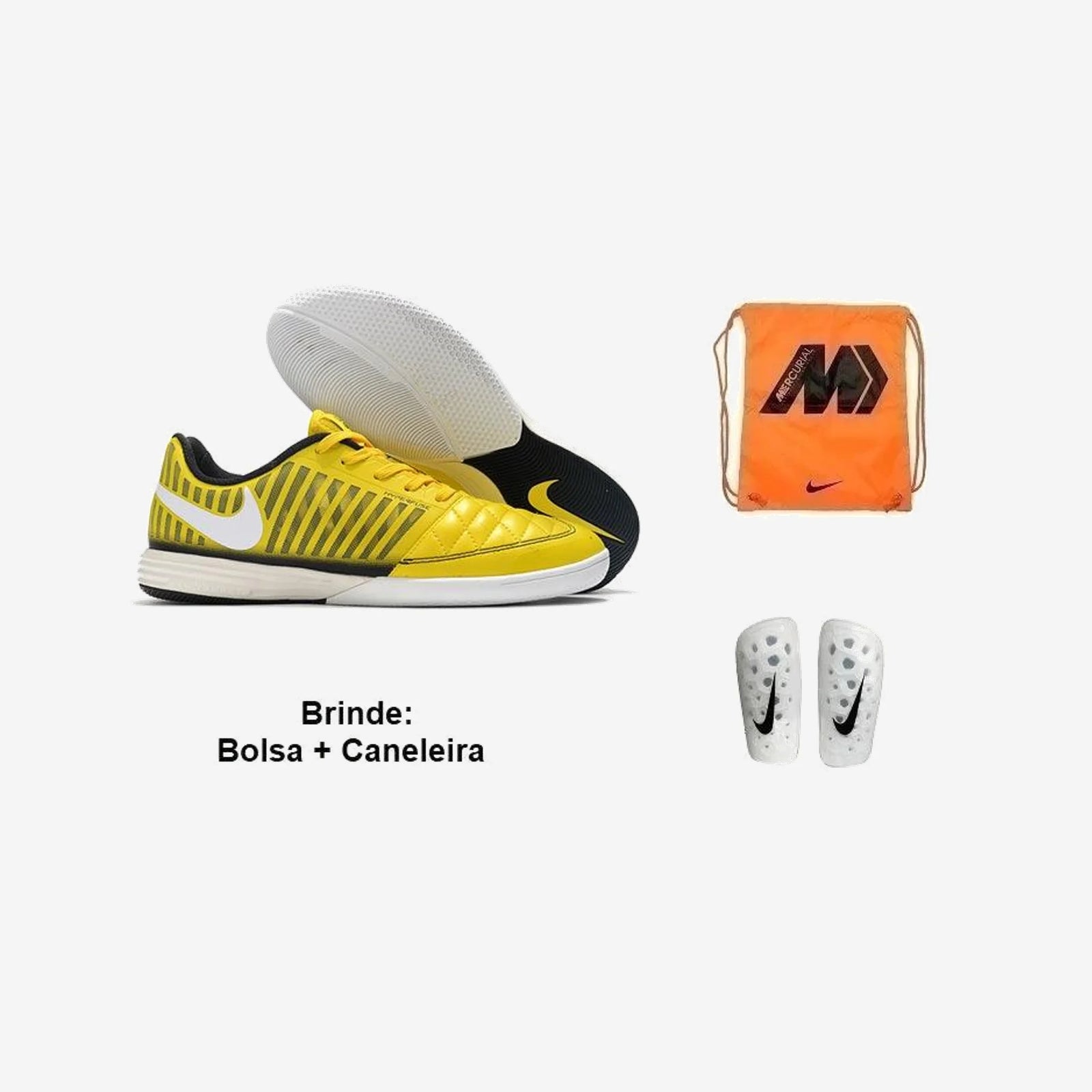 Nike Chuteira Futsal Lunar Gato 2 + Brindes