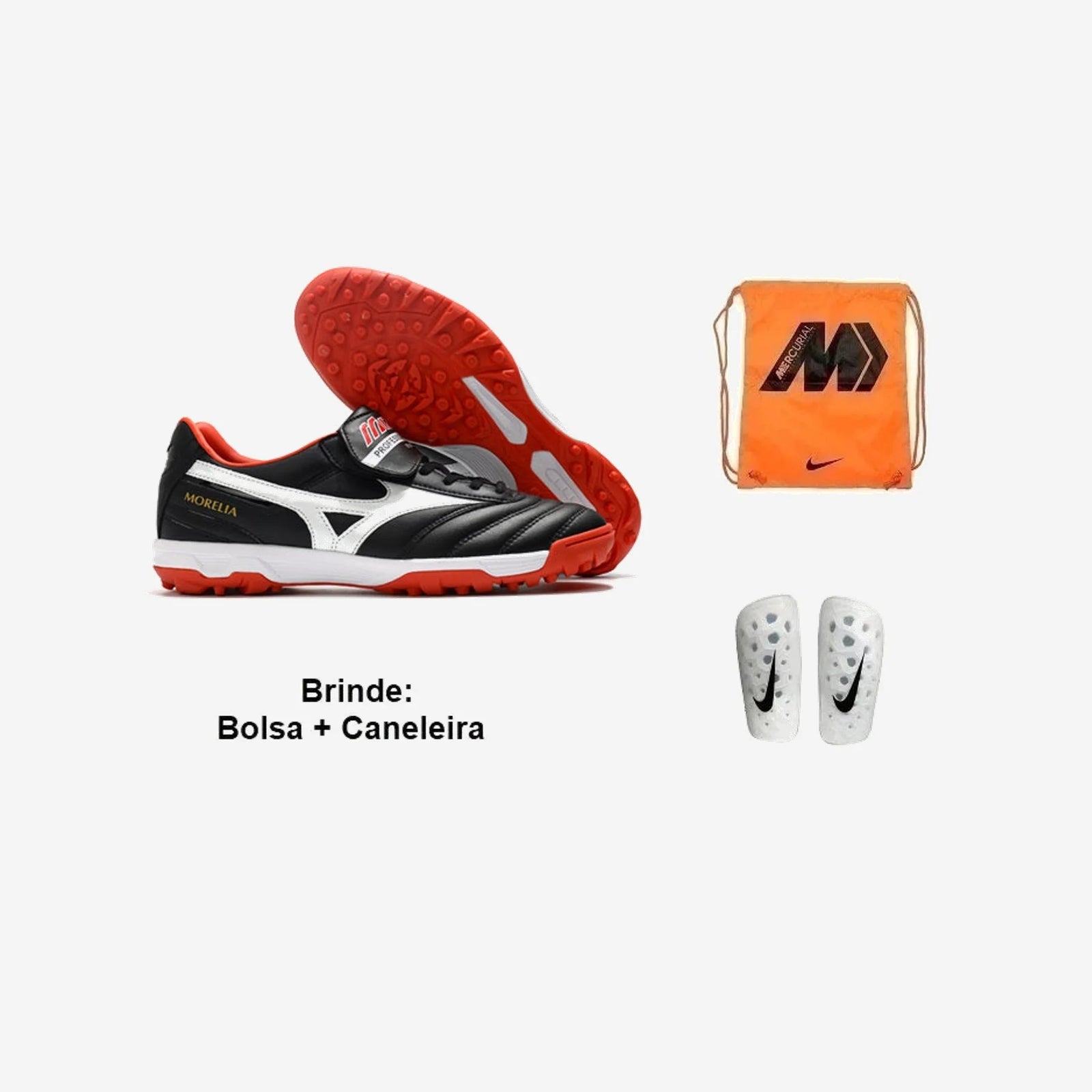 Mizuno Chuteira Society Morelia 2 As + Brindes