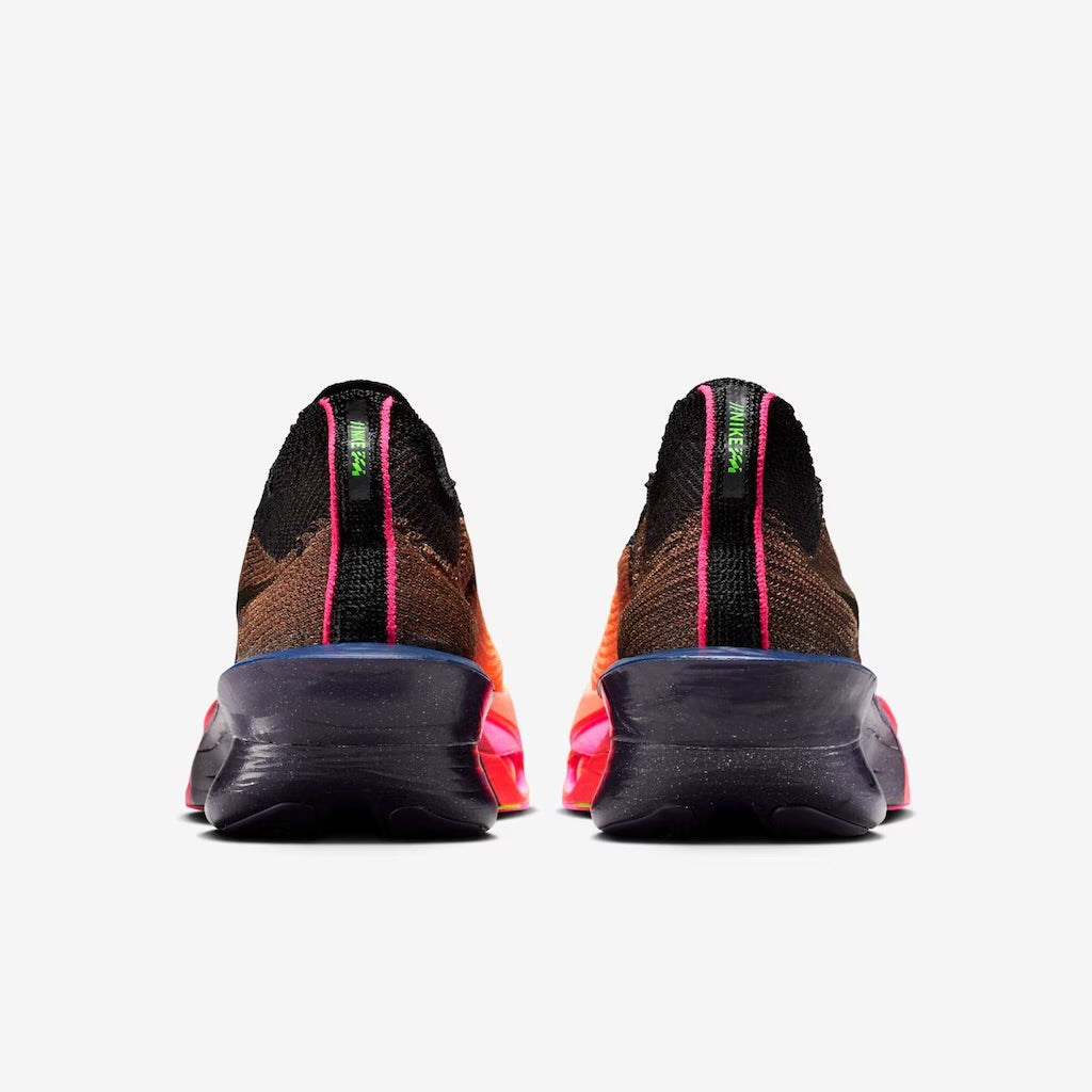 Tênis Nike Alphafly 3 Laranja Brilhante Roxo Dynasty