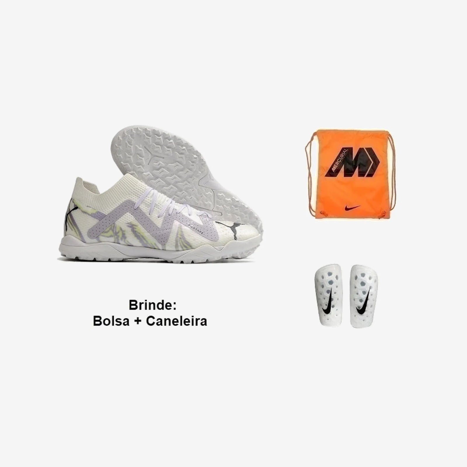 Puma Chuteira Society Future Ultimate + Brindes