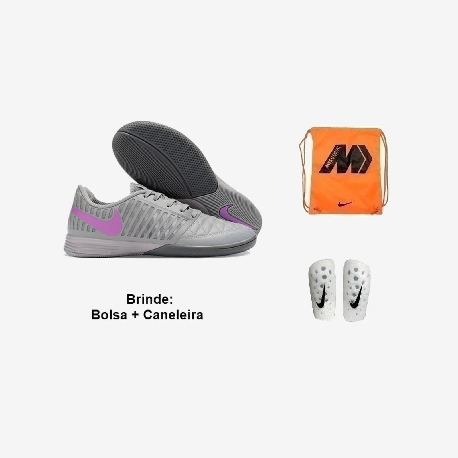 Nike Chuteira Futsal Lunar Gato 2 (4) + Brindes