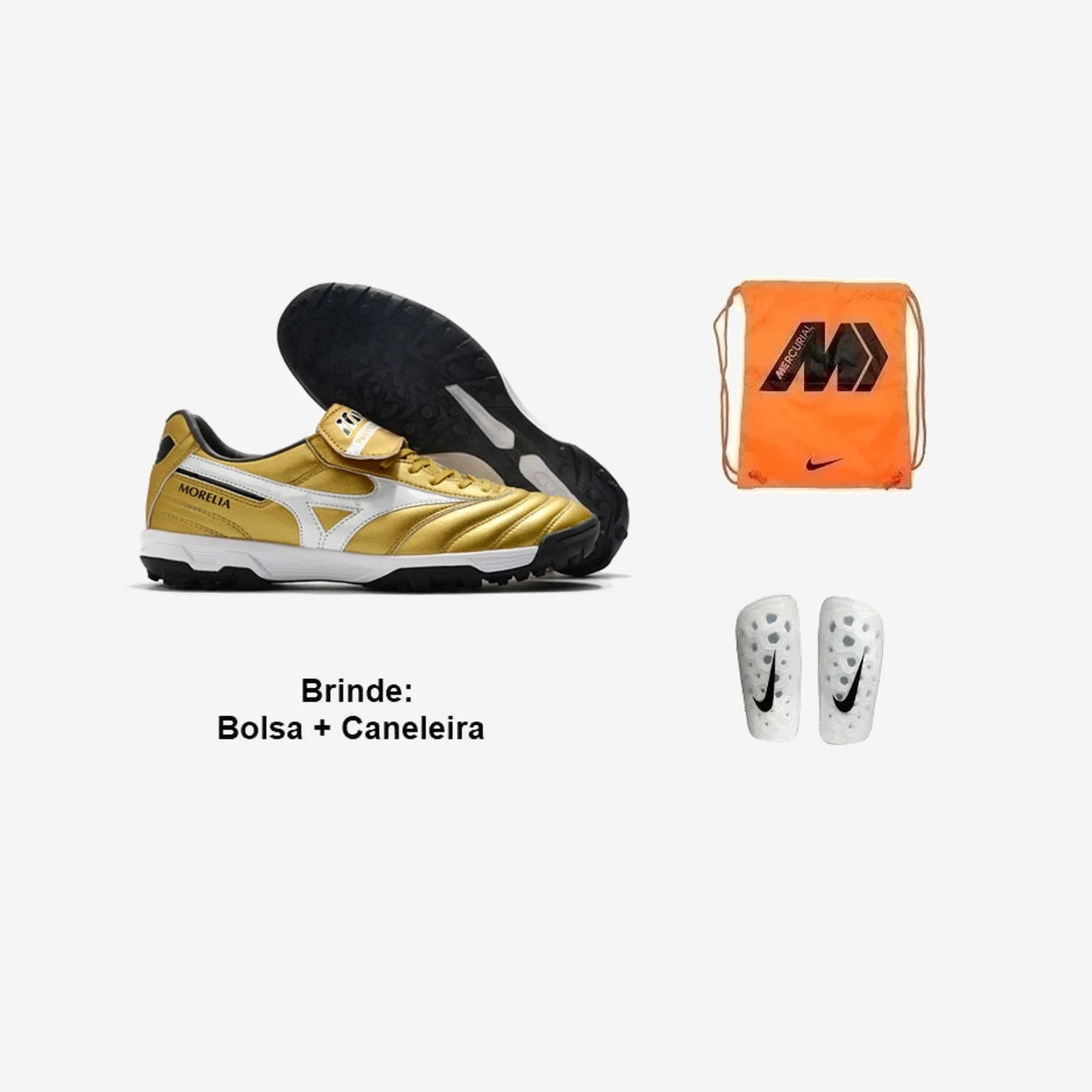 Mizuno Chuteira Society Morelia 2 As + Brindes