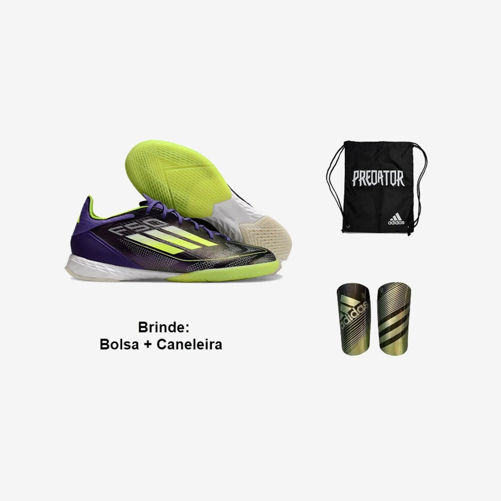 Adidas Chuteira Futsal F50 Pro + Brindes
