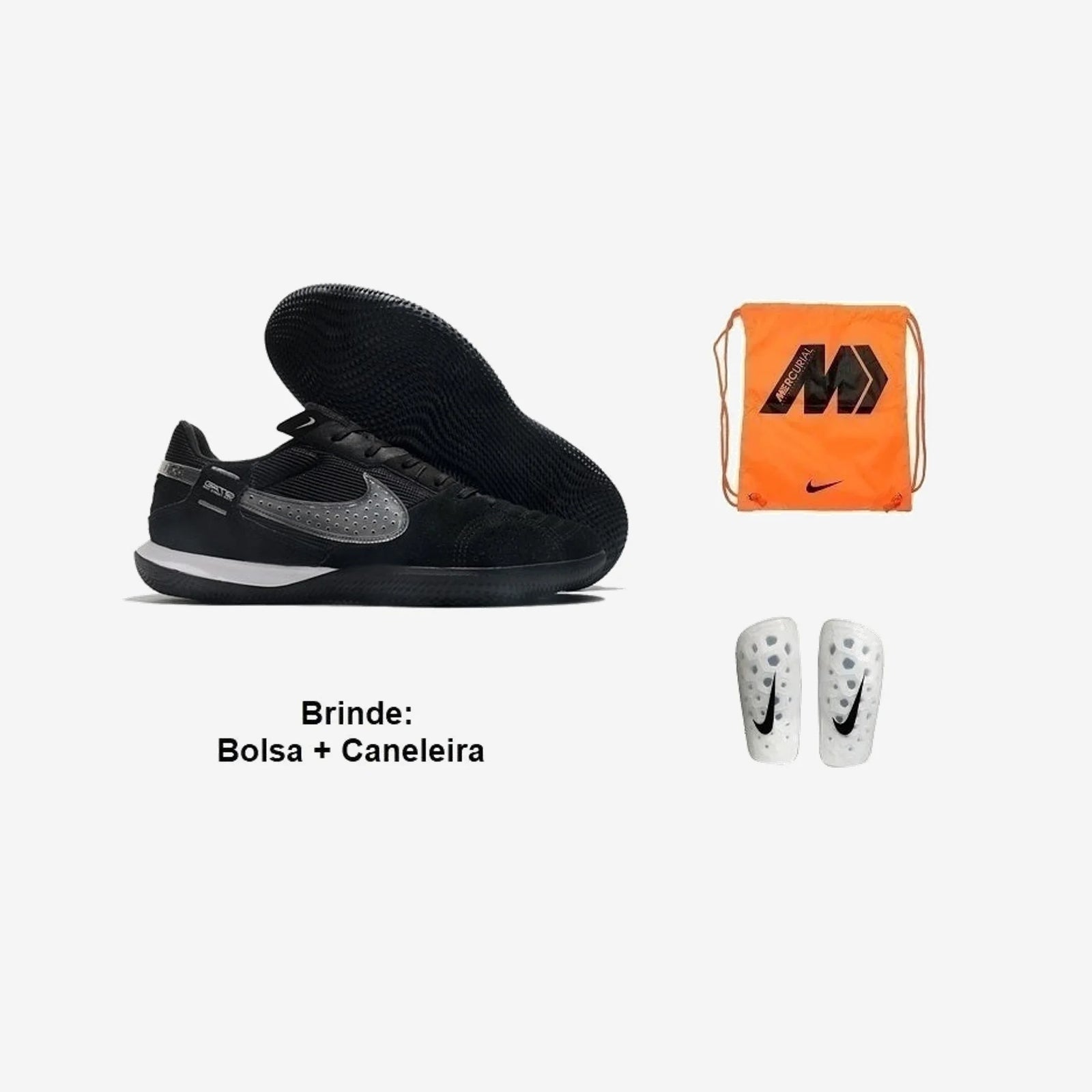 Nike Chuteira Futsal React Gato + Brindes