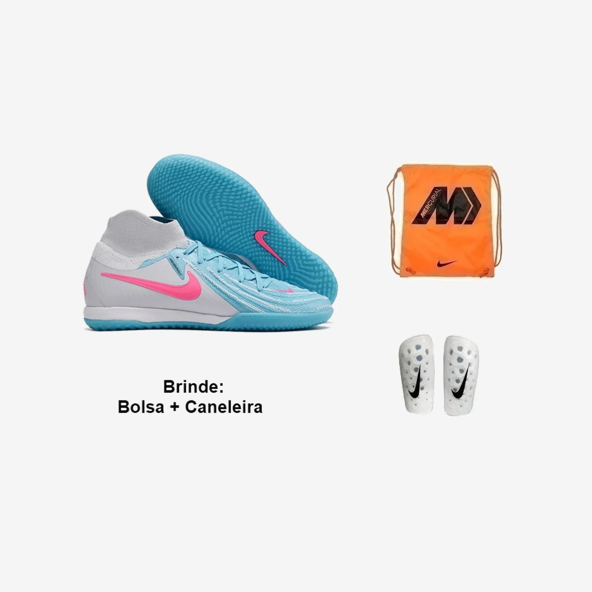 Chuteira Futsal Nike Phantom Luna Elite (Ic) + Brindes