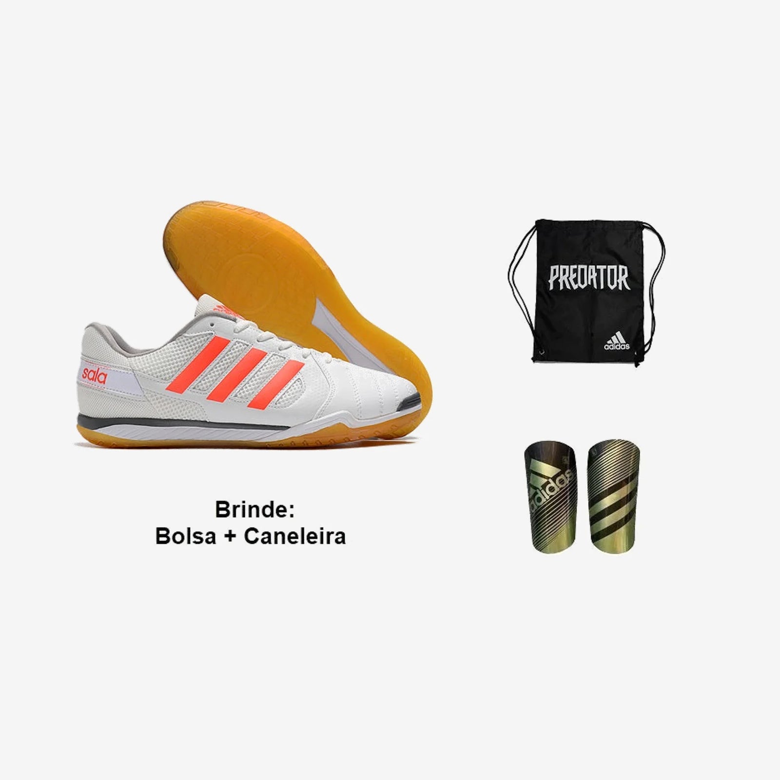 Adidas Chuteira Futsal Top Sala + Brindes