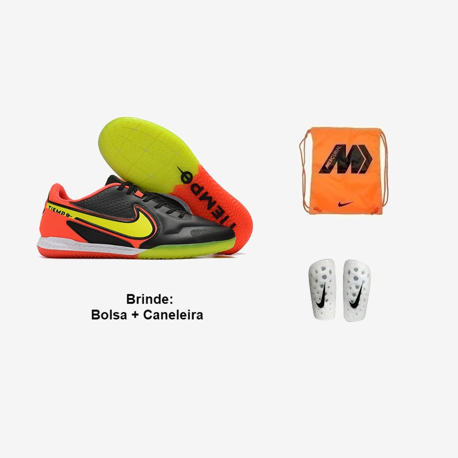 Nike Chuteira Futsal Tiempo Legend 9 Pro + Brindes