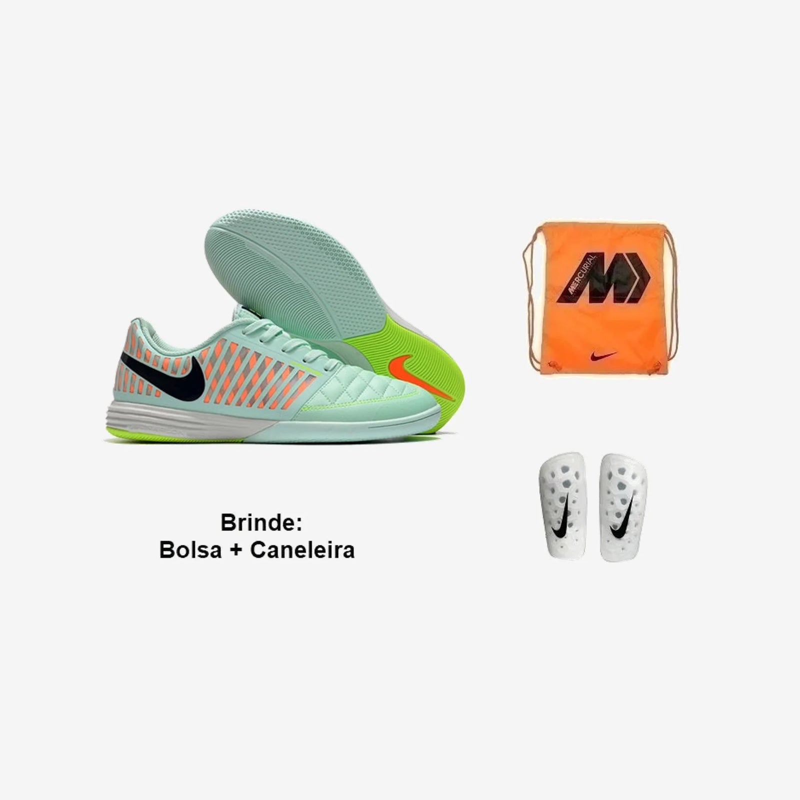 Nike Chuteira Futsal Lunar Gato 2 (3) + Brindes