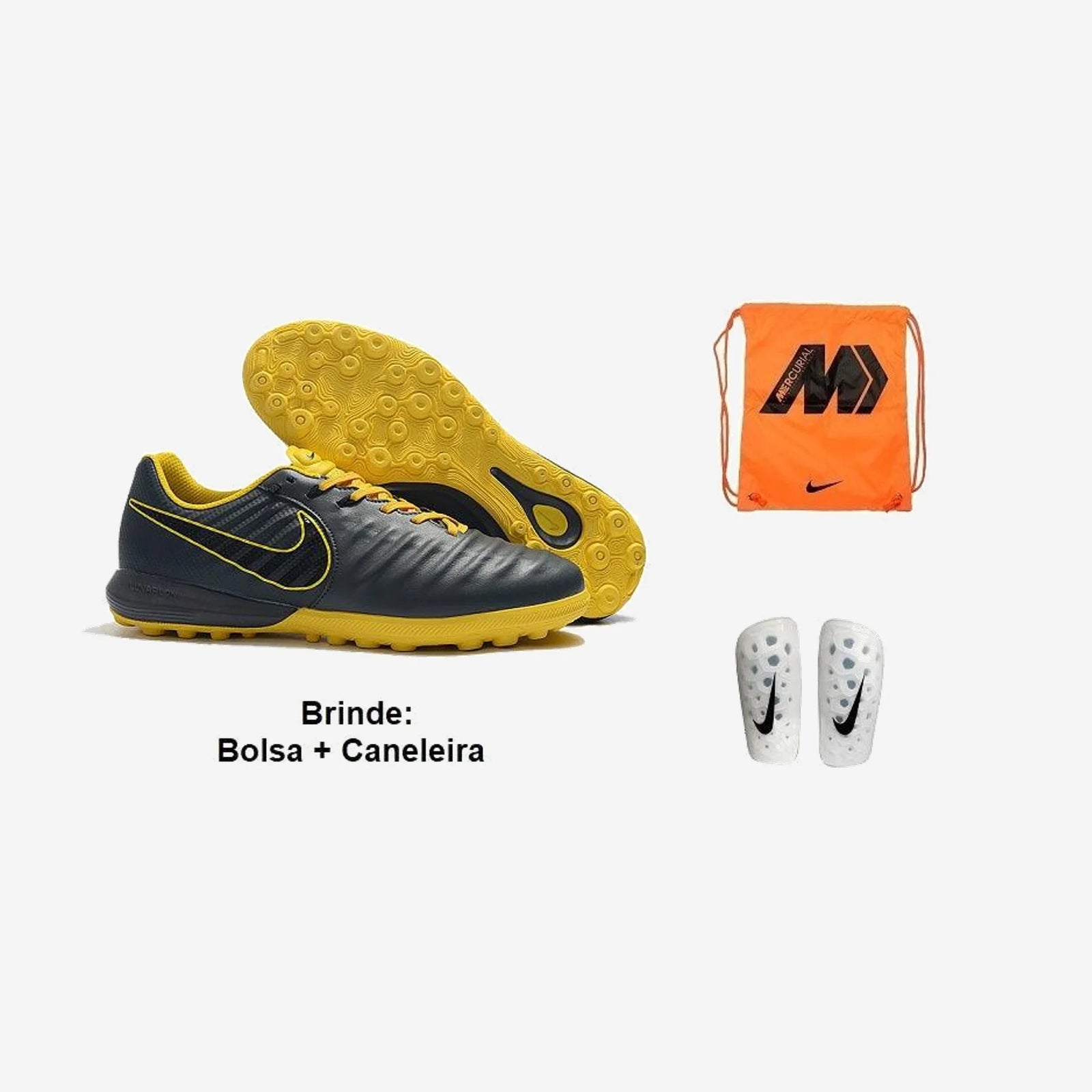 Nike Chuteira Society Tiempo Ligera + Brindes