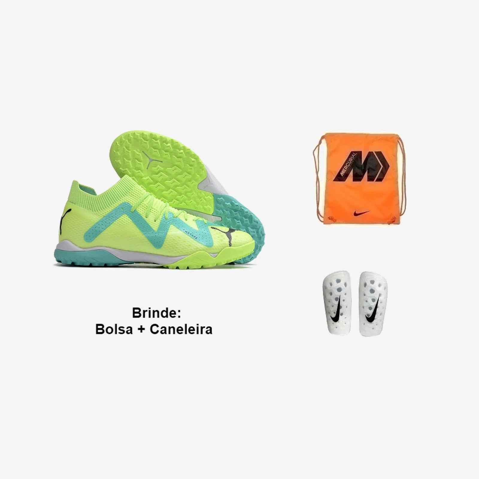 Puma Chuteira Society Future Ultimate + Brindes
