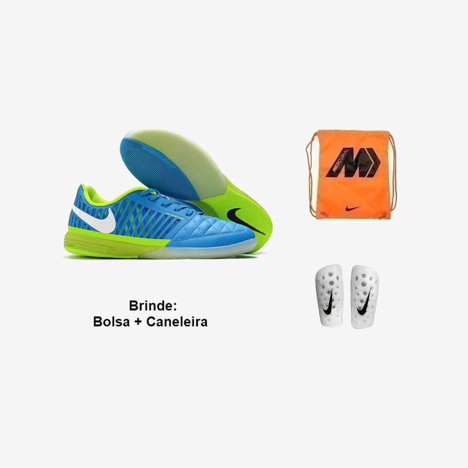 Nike Chuteira Futsal Lunar Gato 2 + Brindes