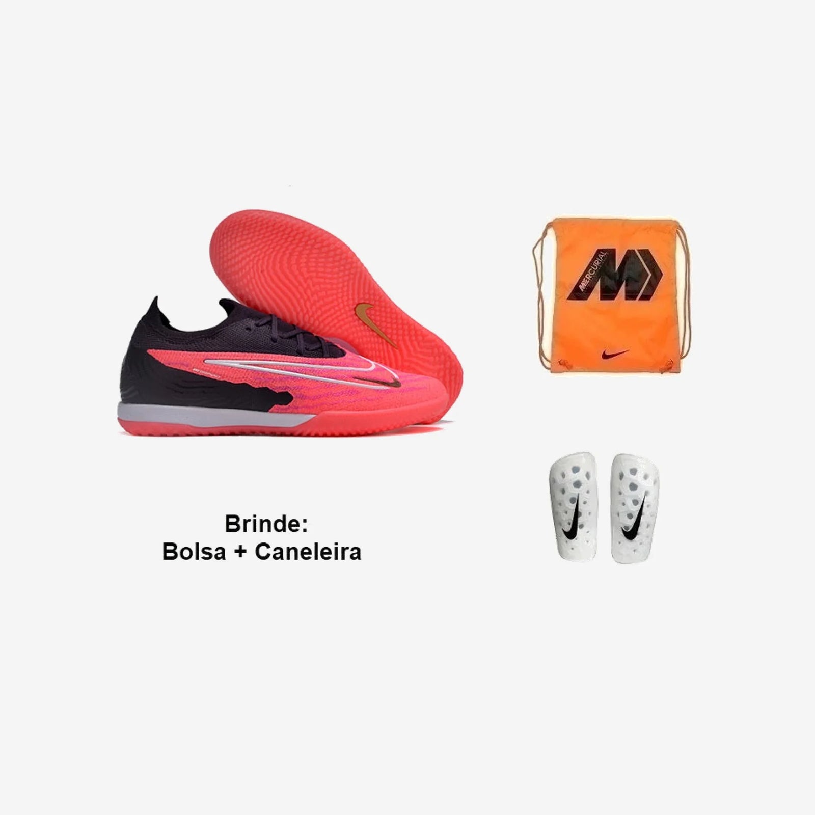 Nike Chuteira Futsal Phantom Gx Elite + Brindes