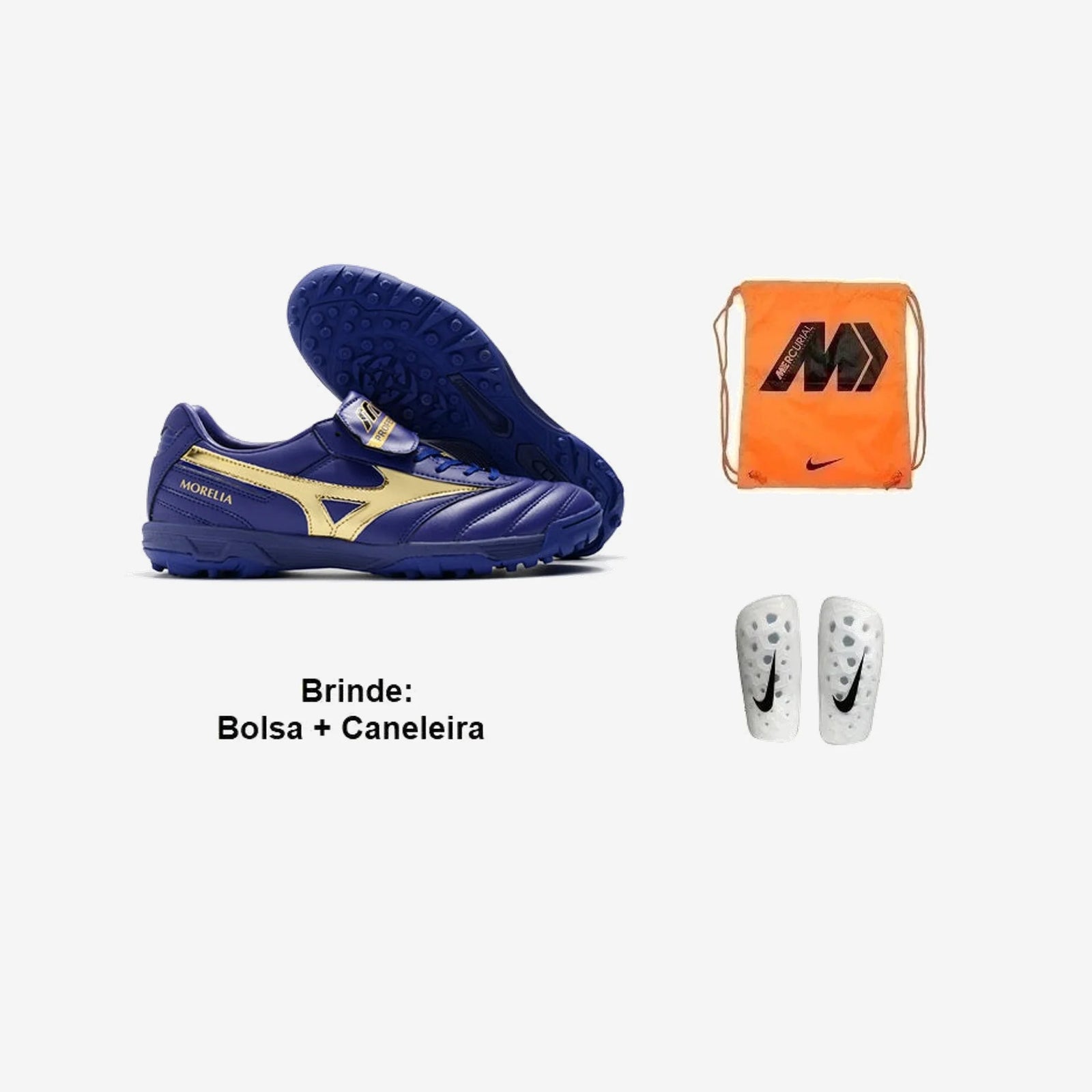 Mizuno Chuteira Society Morelia 2 As + Brindes