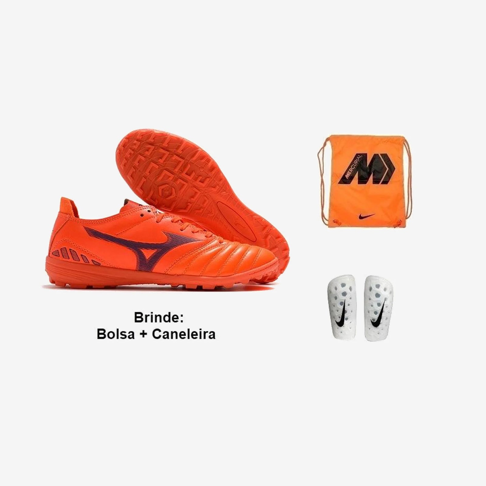 Mizuno Chuteira Society Morelia Neo 3 + Brindes
