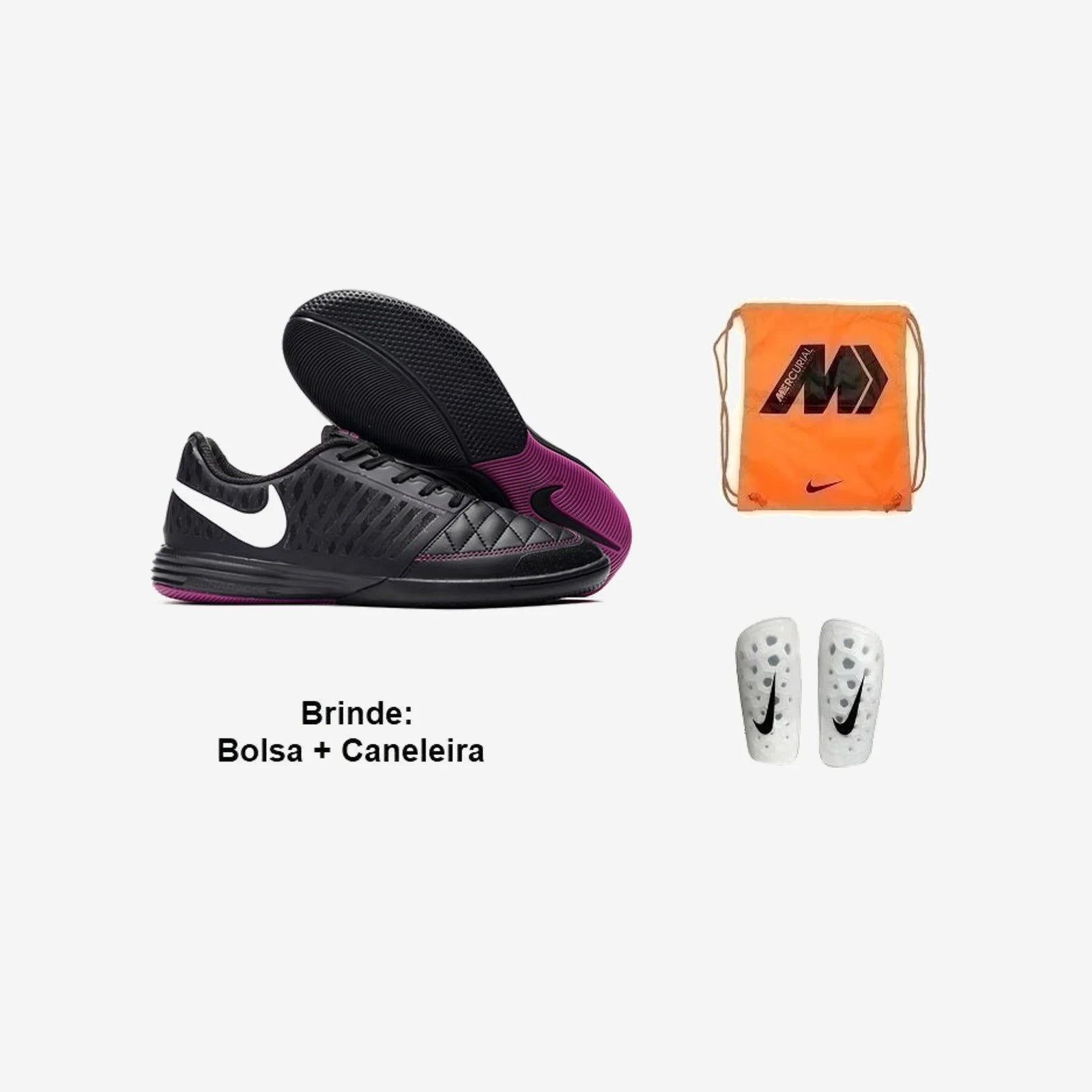 Nike Chuteira Futsal Lunar Gato 2 (3) + Brindes