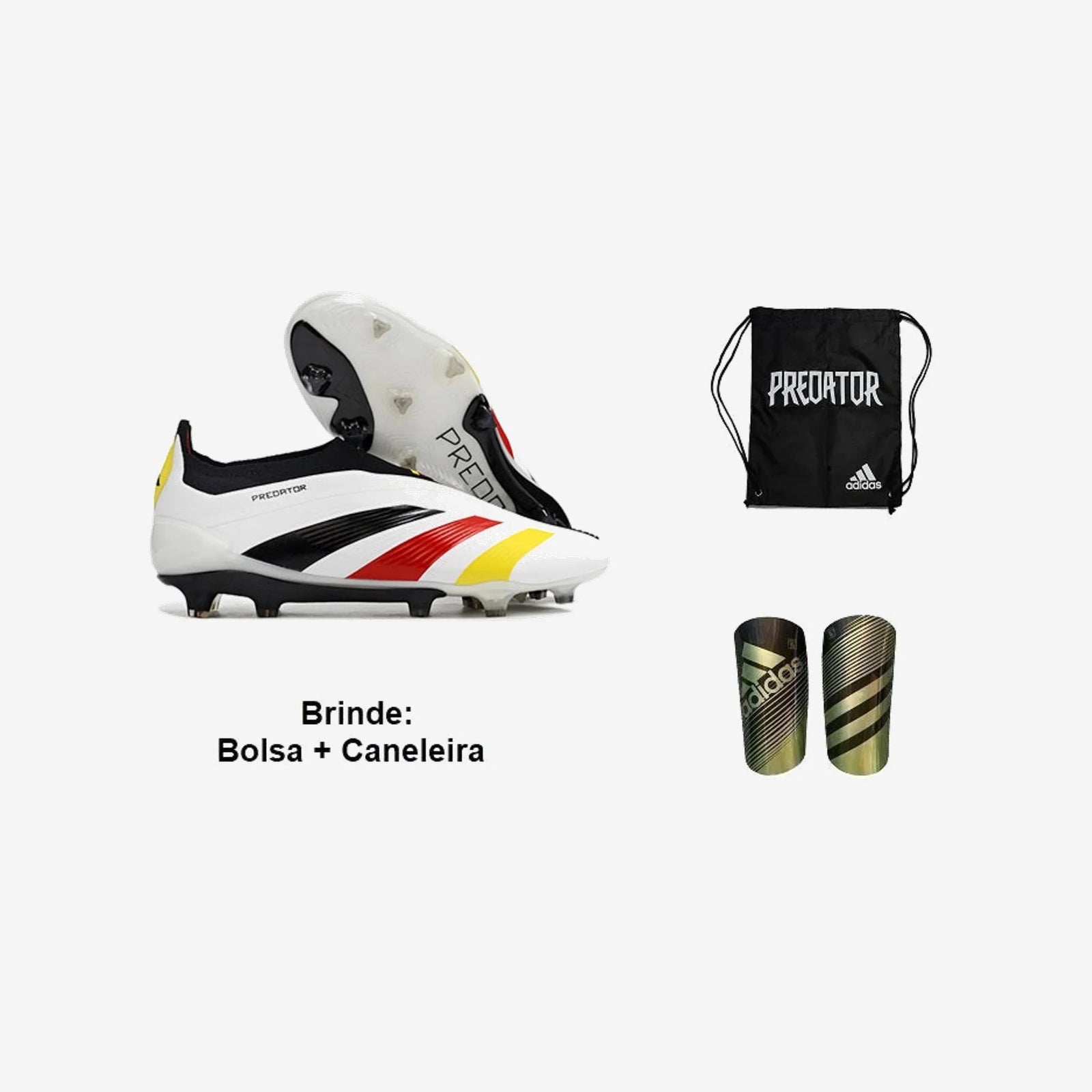 Adidas Chuteira Campo Predator Laceless Tongue 2
