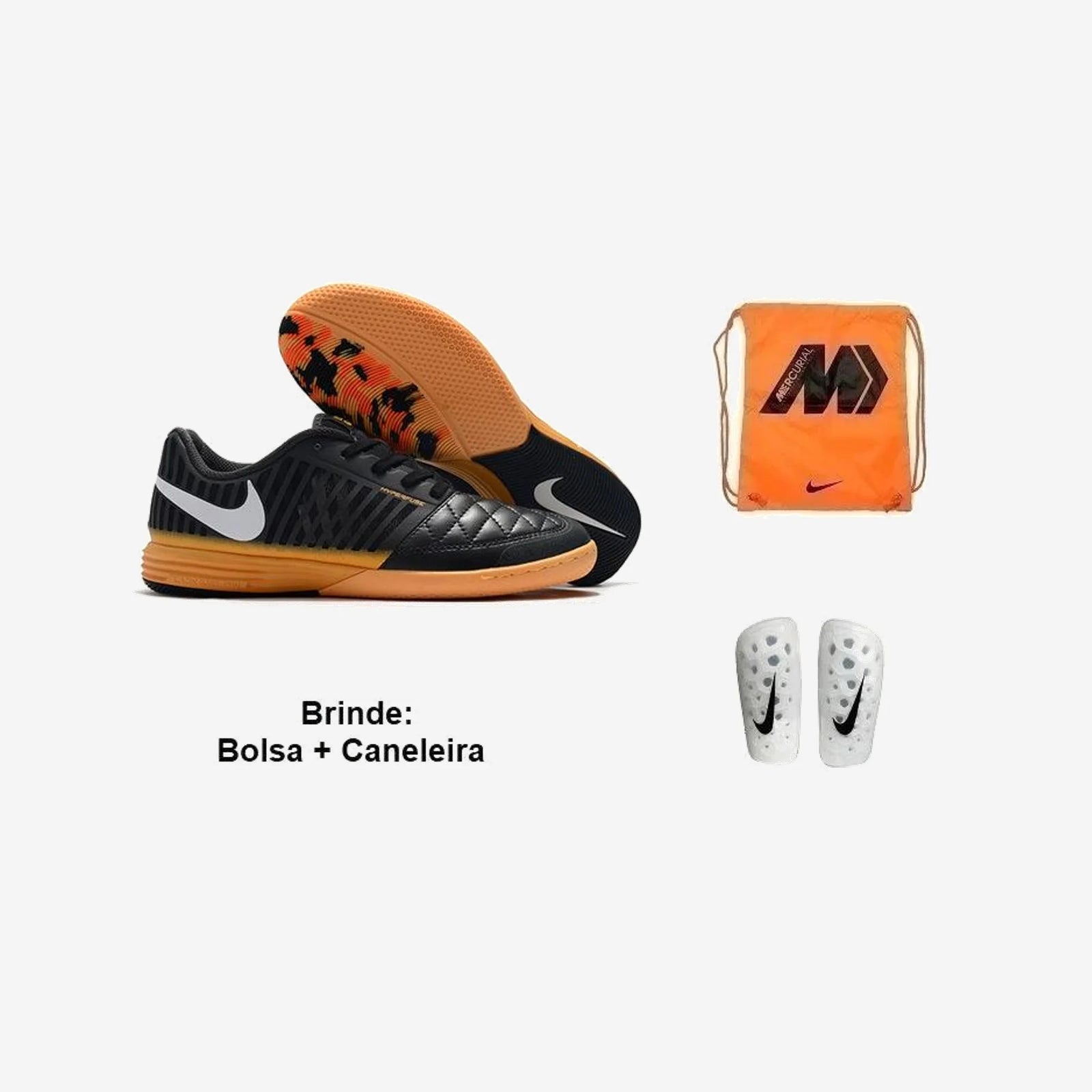 Nike Chuteira Futsal Lunar Gato 2 + Brindes