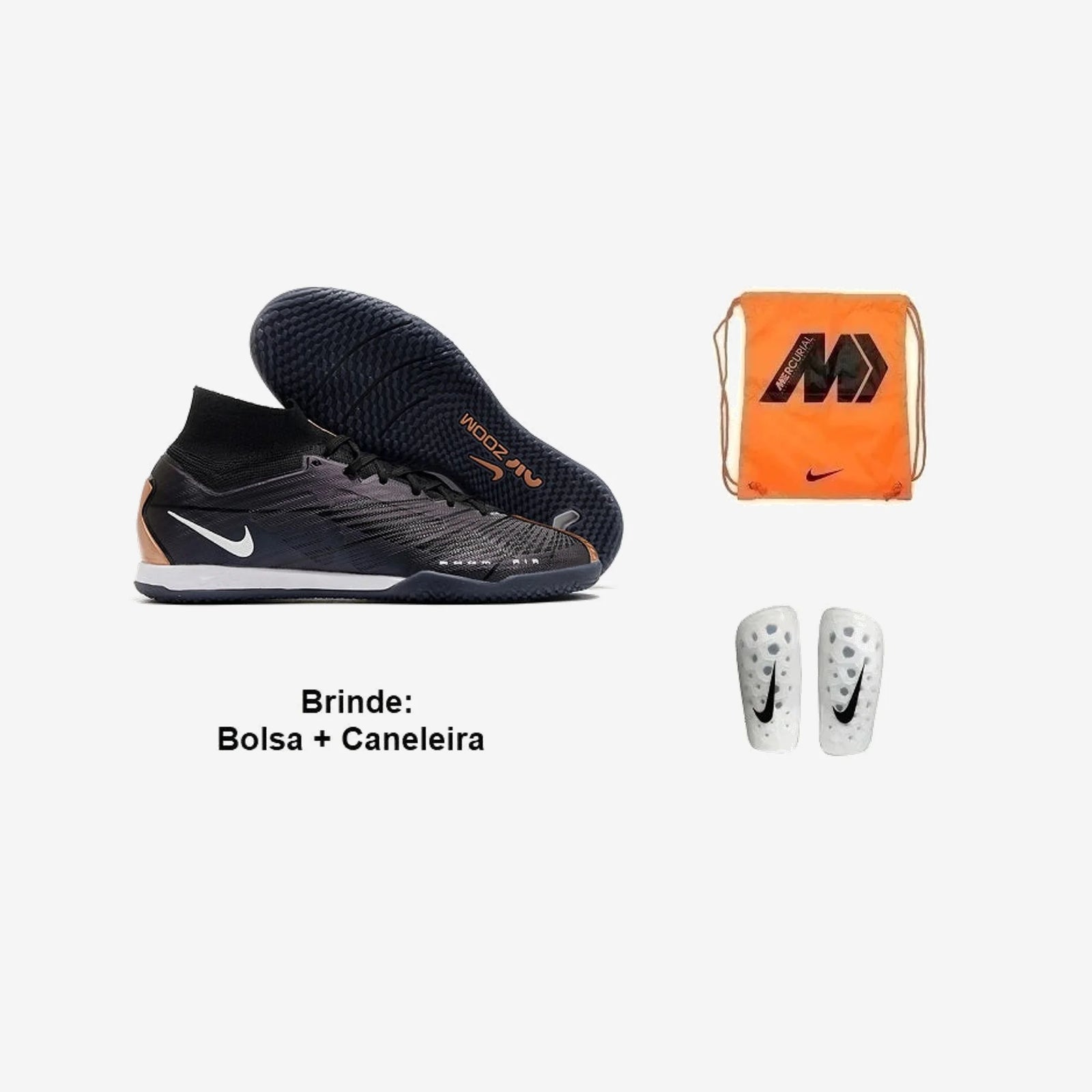 Nike Chuteira Futsal Air Mercurial Superfly 9 + Brindes