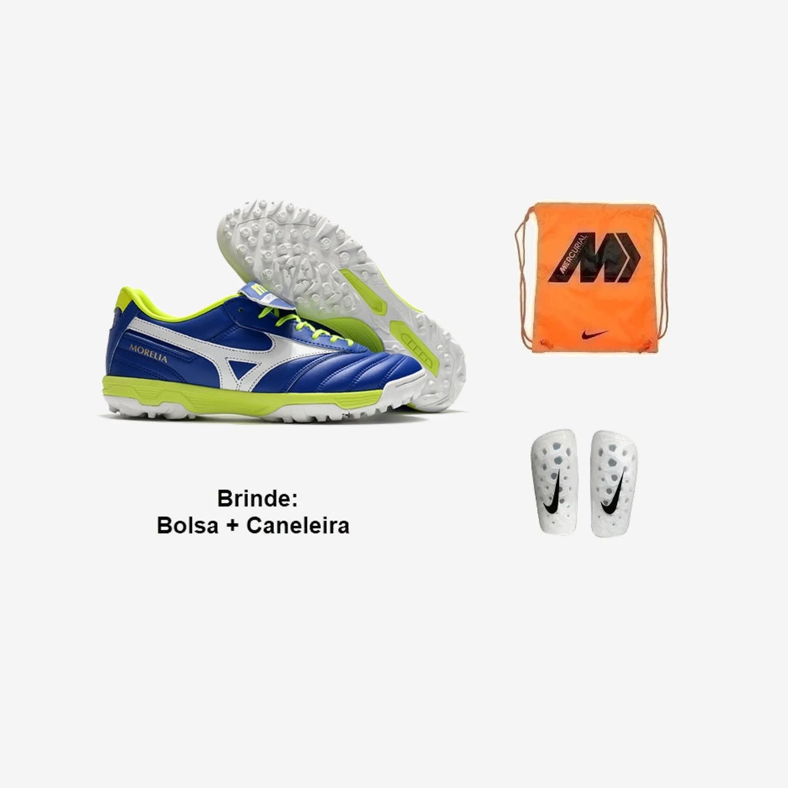 Mizuno Chuteira Society Morelia 2 As + Brindes