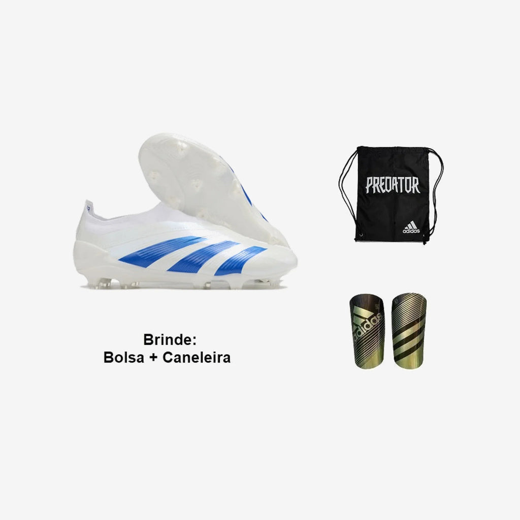 Chuteira Campo Adidas Predator Laceless Tongue (Fg)