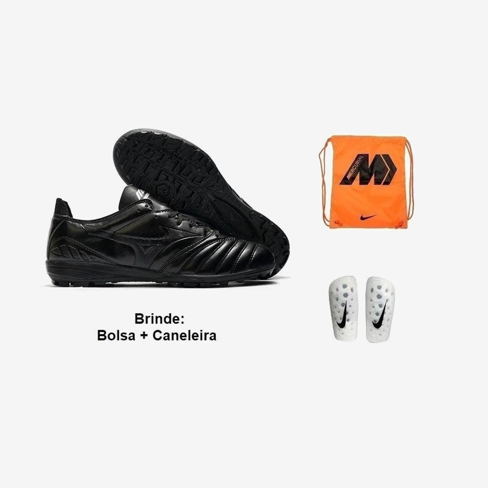 Mizuno Chuteira Society Morelia Neo 3 + Brindes