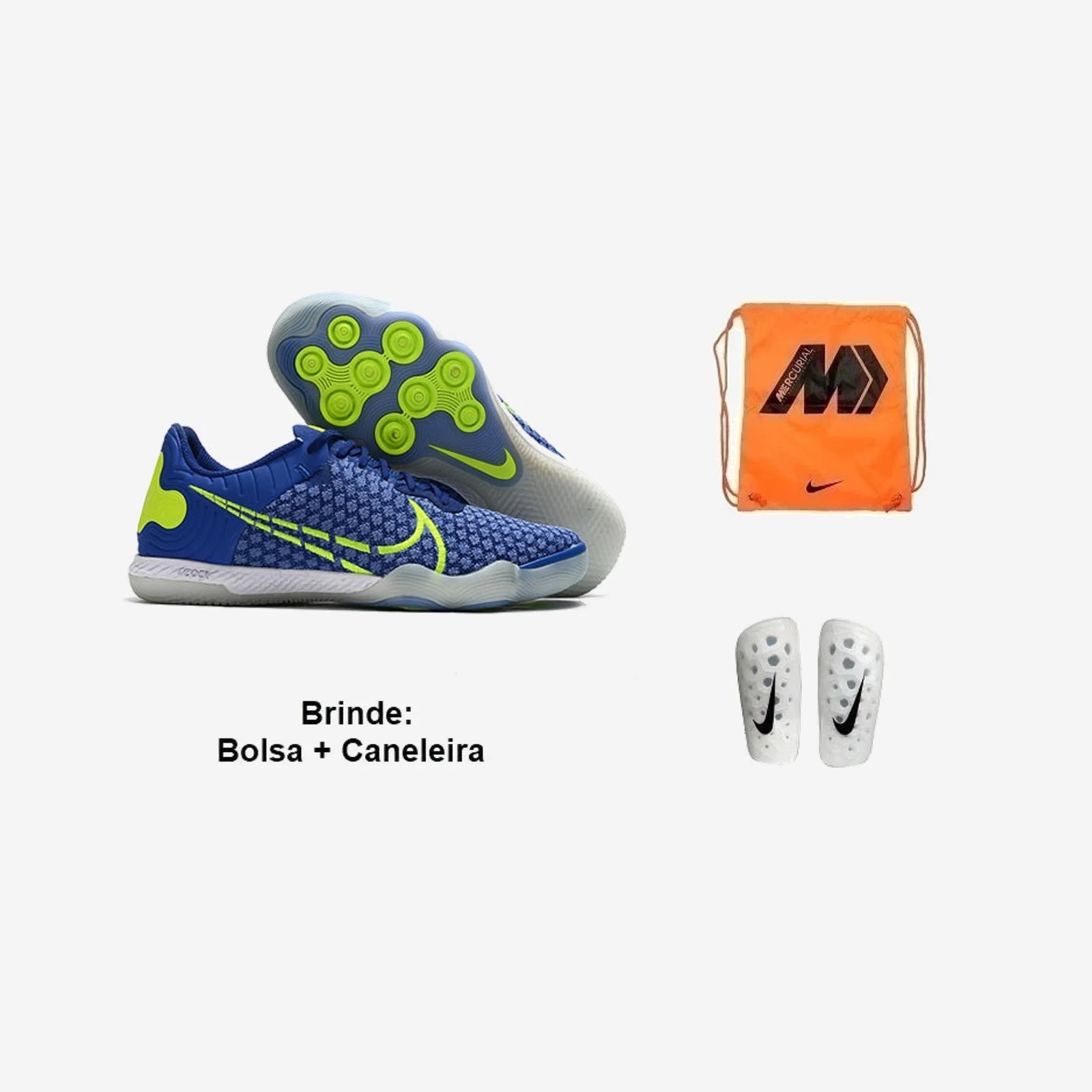 Nike Chuteira Futsal React Gato + Brindes