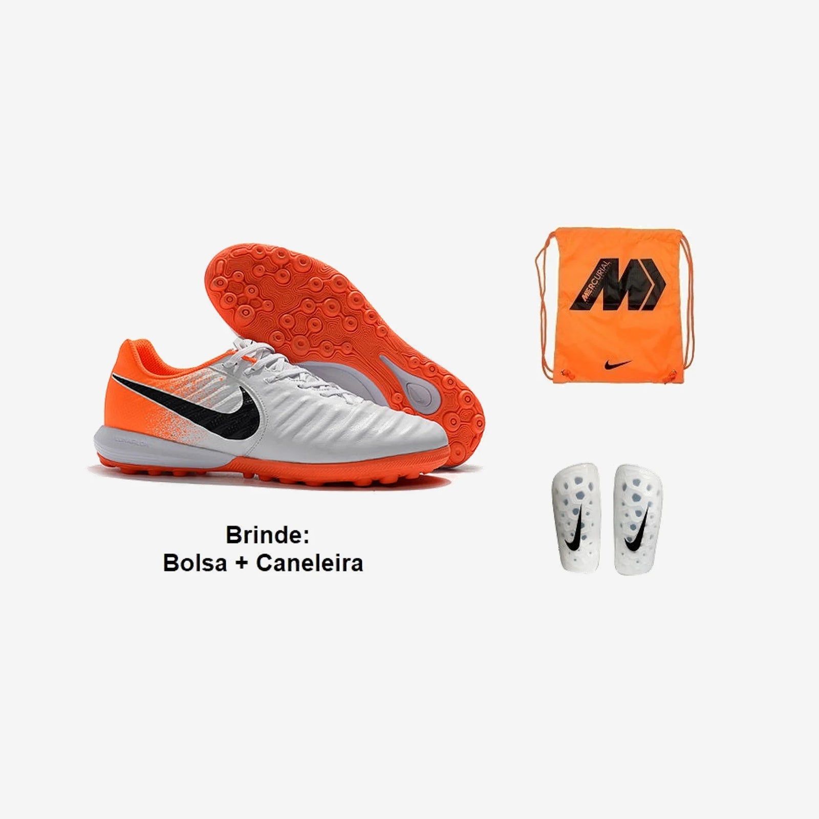 Nike Chuteira Society Tiempo Ligera + Brindes
