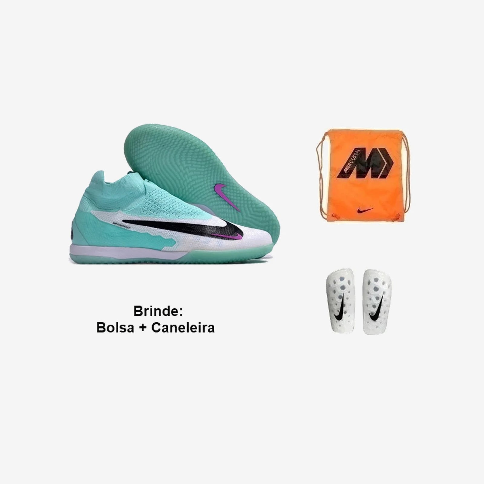 Nike Chuteira Futsal Phantom Gx Df + Brindes