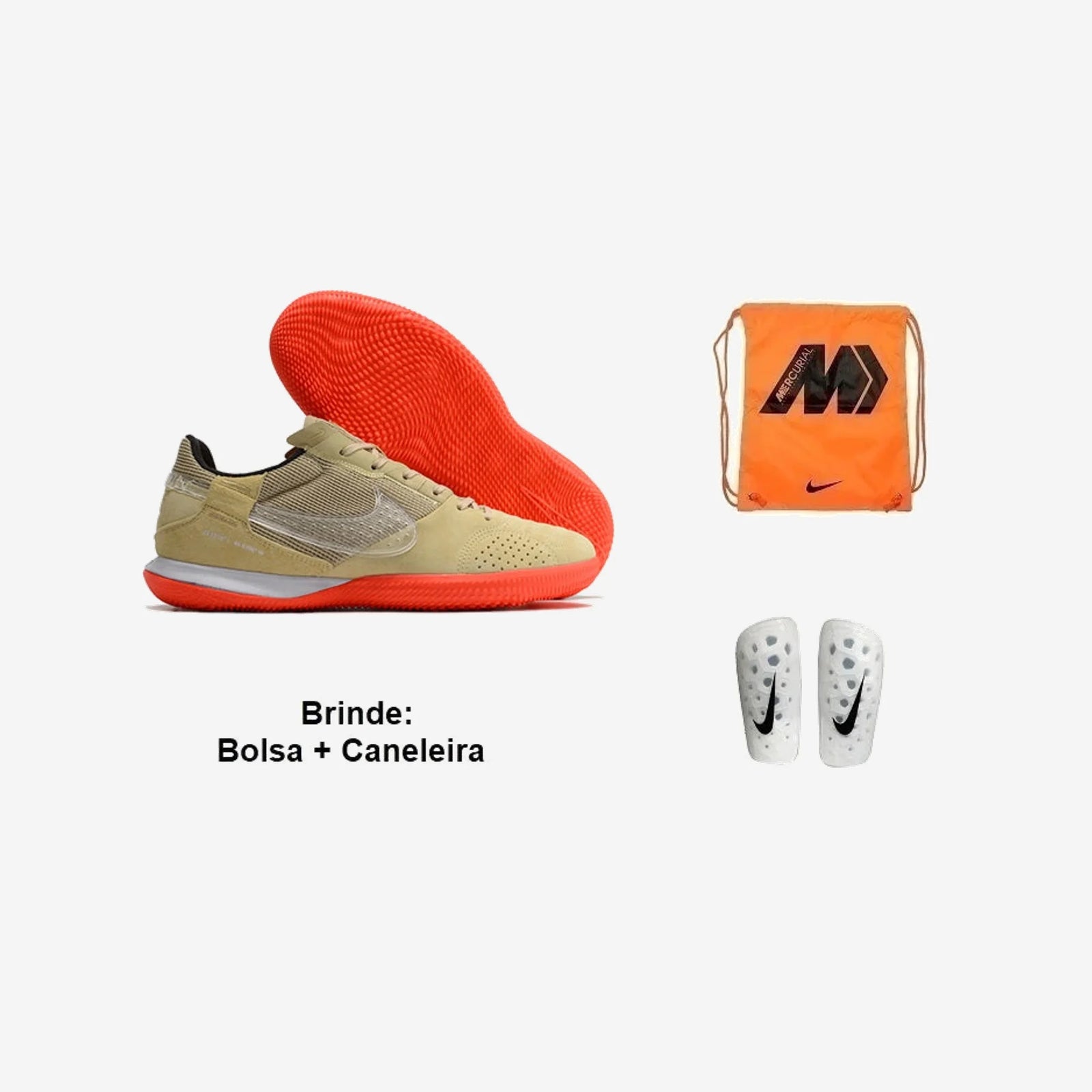 Nike Chuteira Futsal React Gato + Brindes