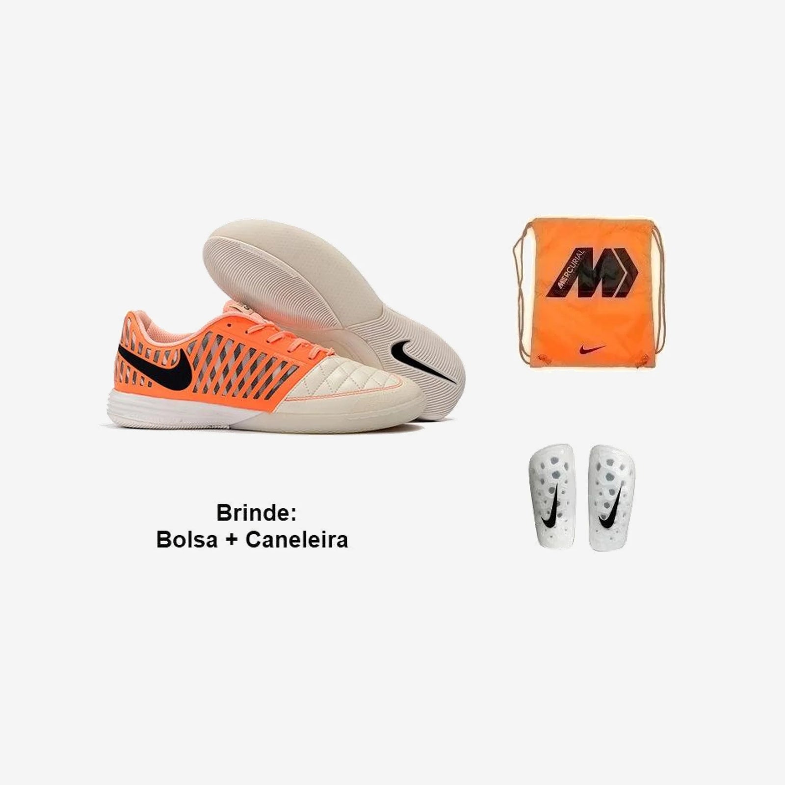 Nike Chuteira Futsal Lunar Gato 2 + Brindes