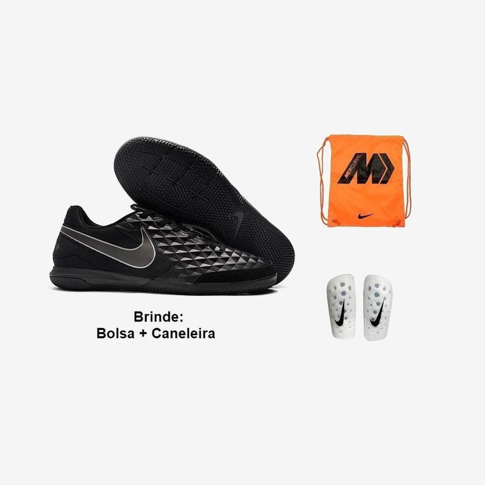Nike Chuteira Futsal Tiempo Legend 8 + Brindes