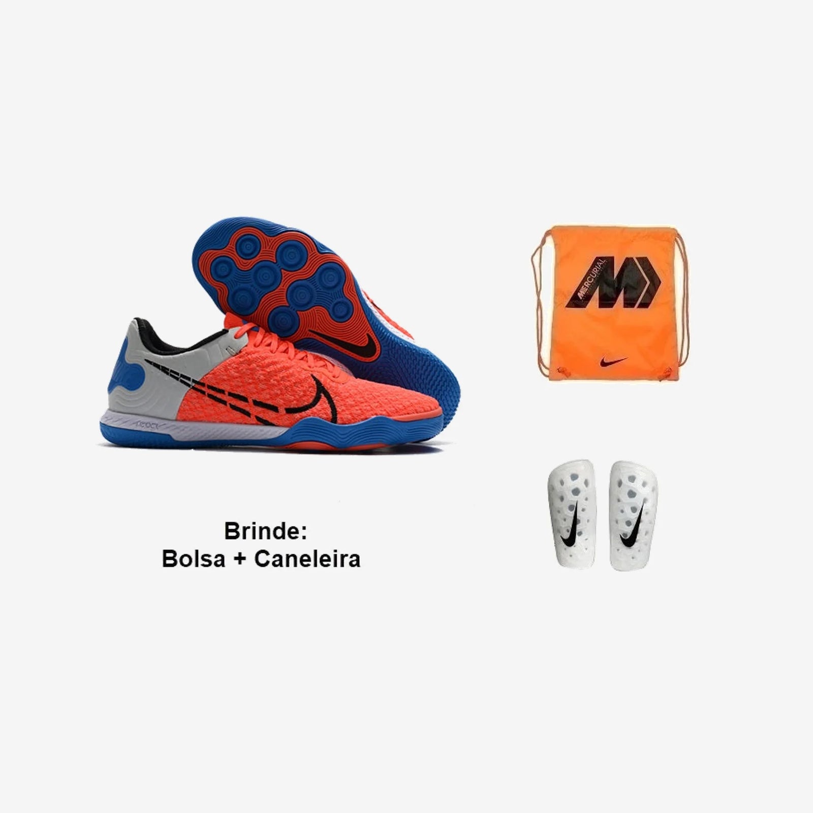 Nike Chuteira Futsal React Gato + Brindes