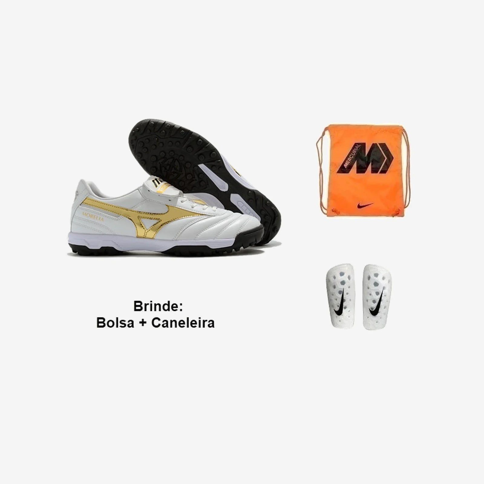 Mizuno Chuteira Society Morelia 2 As + Brindes