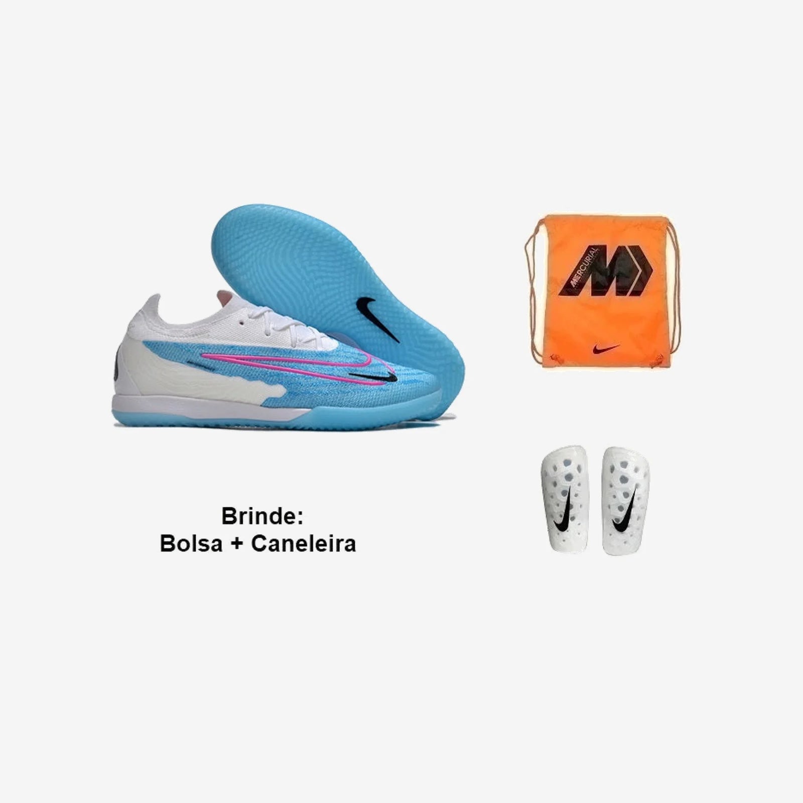 Nike Chuteira Futsal Phantom Gx Elite + Brindes