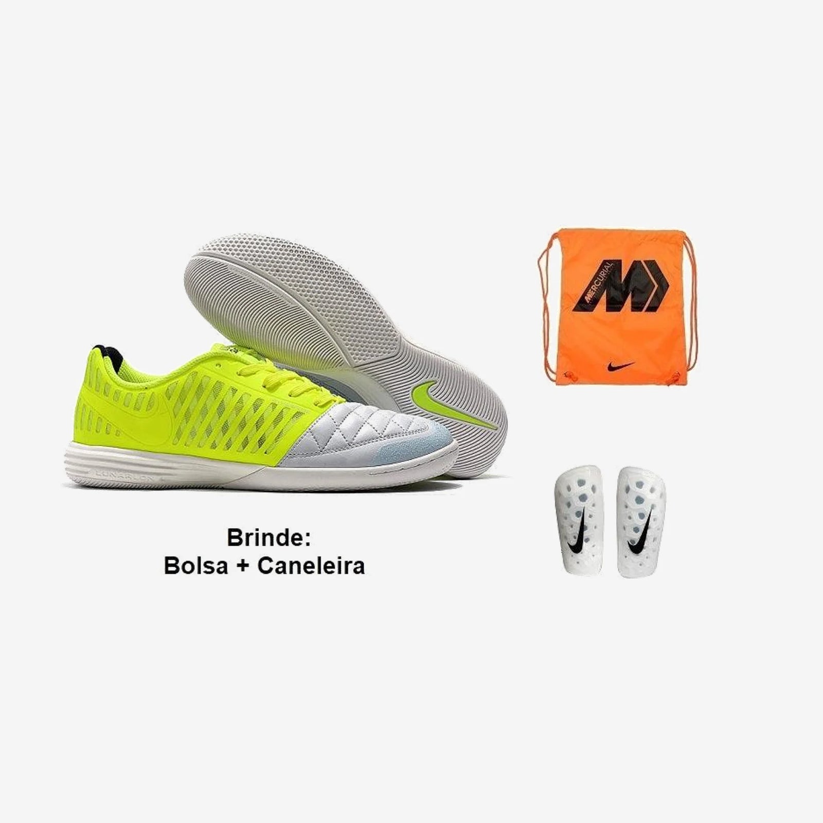 Nike Chuteira Futsal Lunar Gato 2 (2) + Brindes