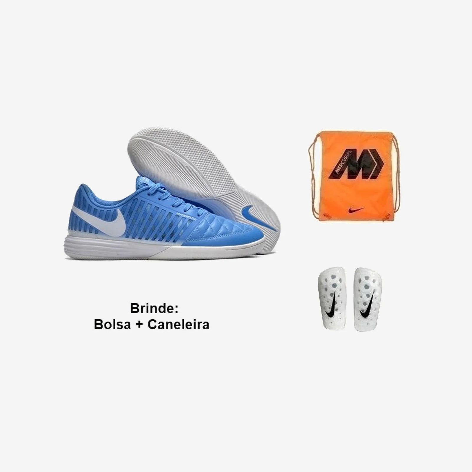 Nike Chuteira Futsal Lunar Gato 2 + Brindes