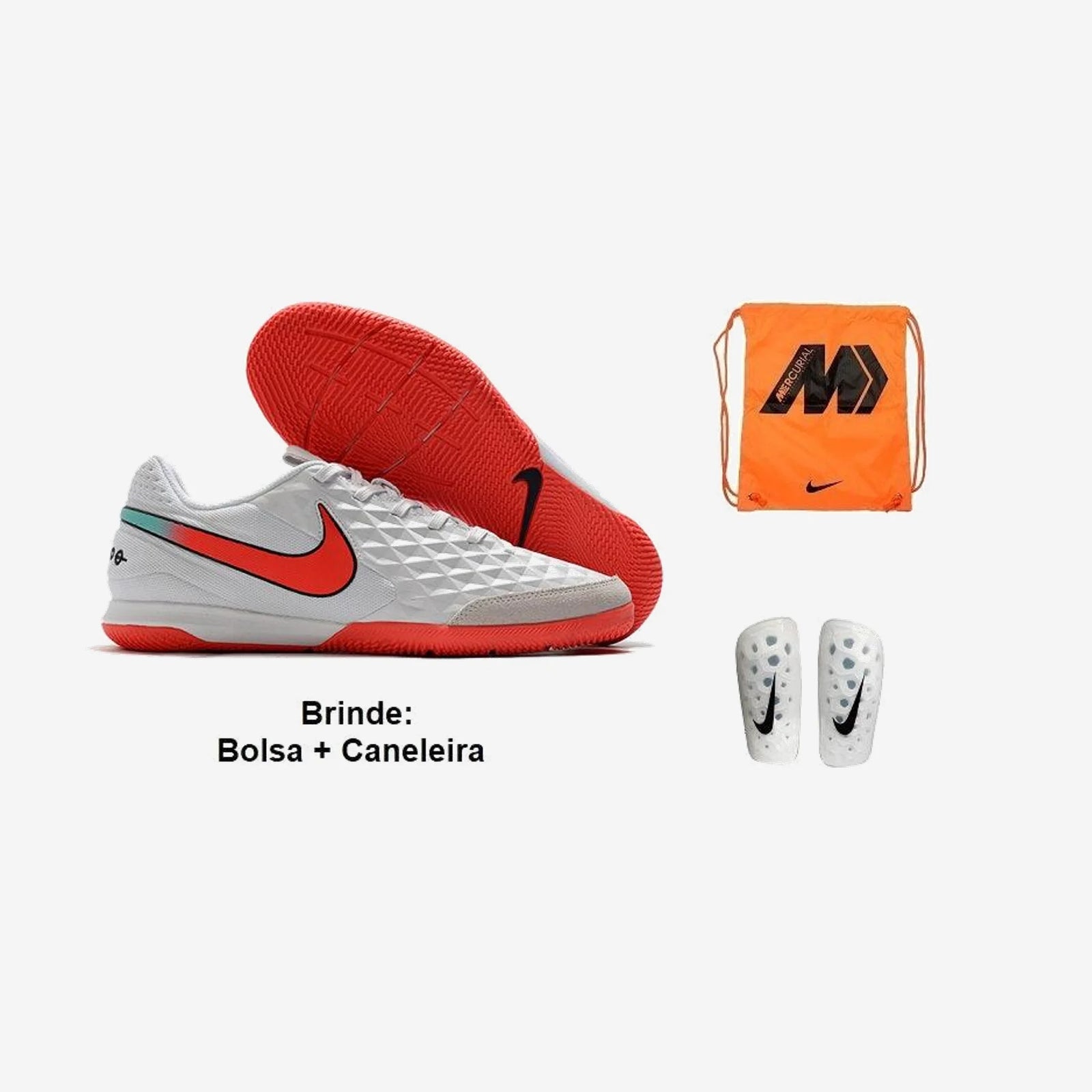 Nike Chuteira Futsal Tiempo Legend 8 + Brindes