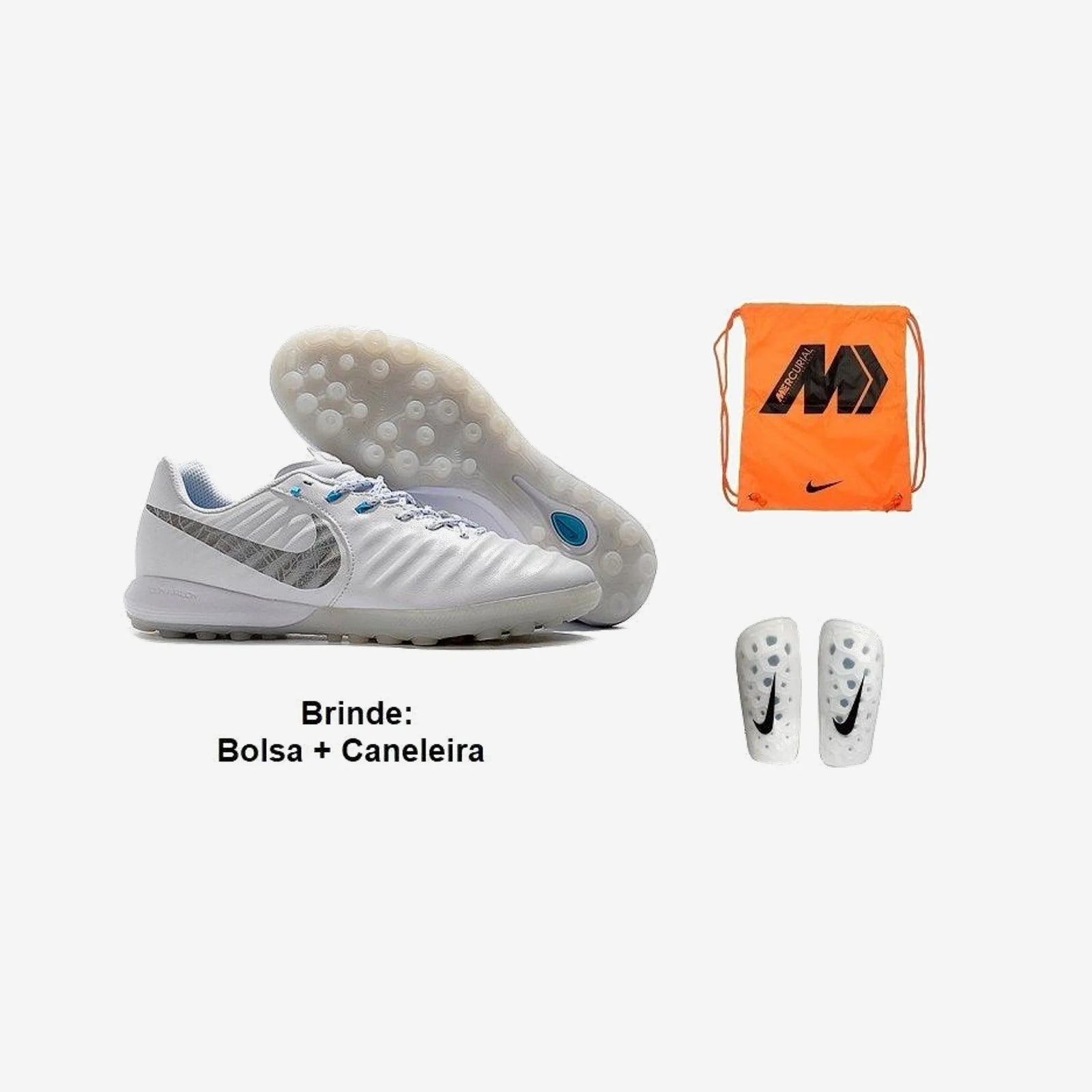 Nike Chuteira Society Tiempo Ligera + Brindes