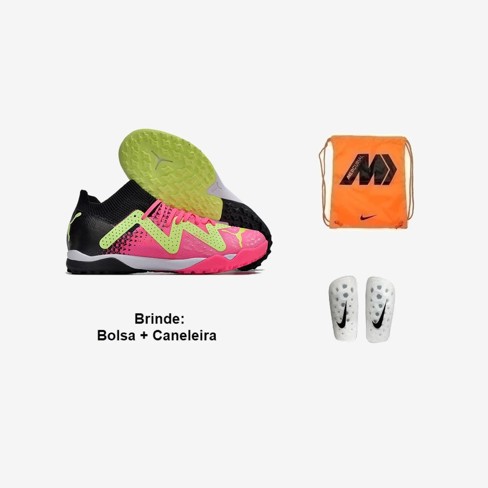 Puma Chuteira Society Future Ultimate + Brindes
