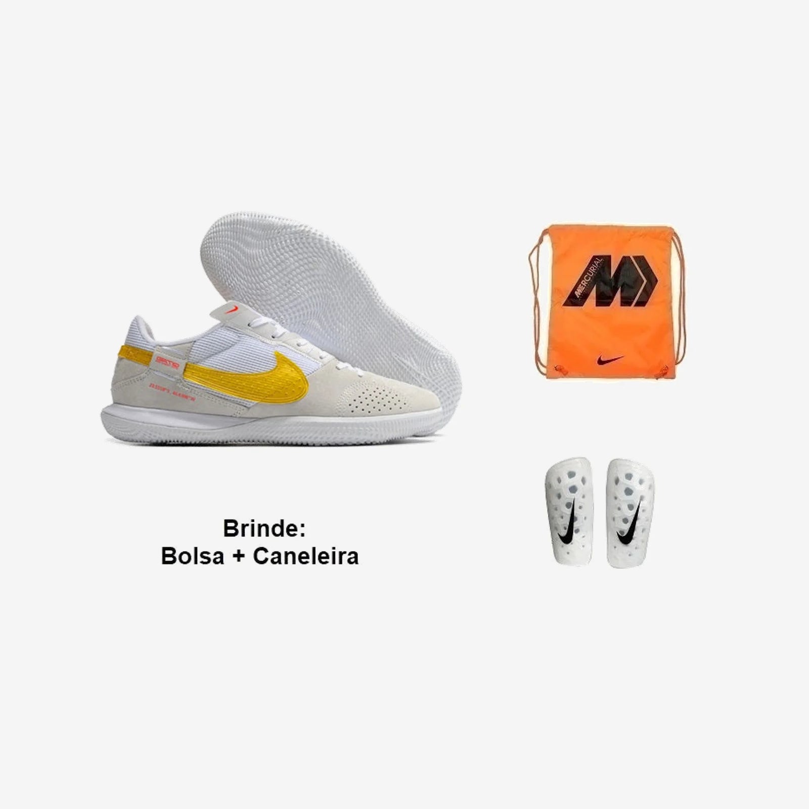 Nike Chuteira Futsal React Gato + Brindes