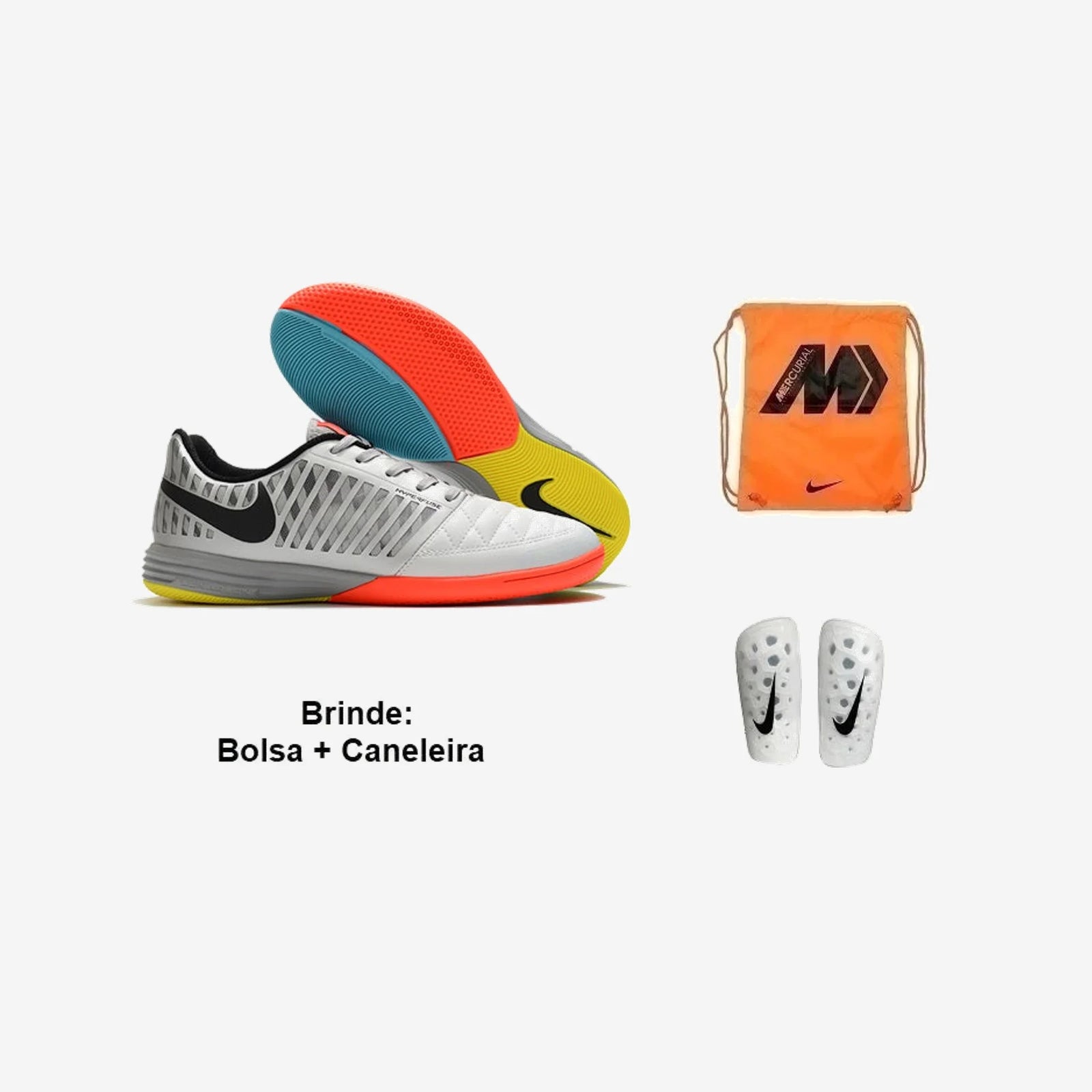Nike Chuteira Futsal Lunar Gato 2 (3) + Brindes