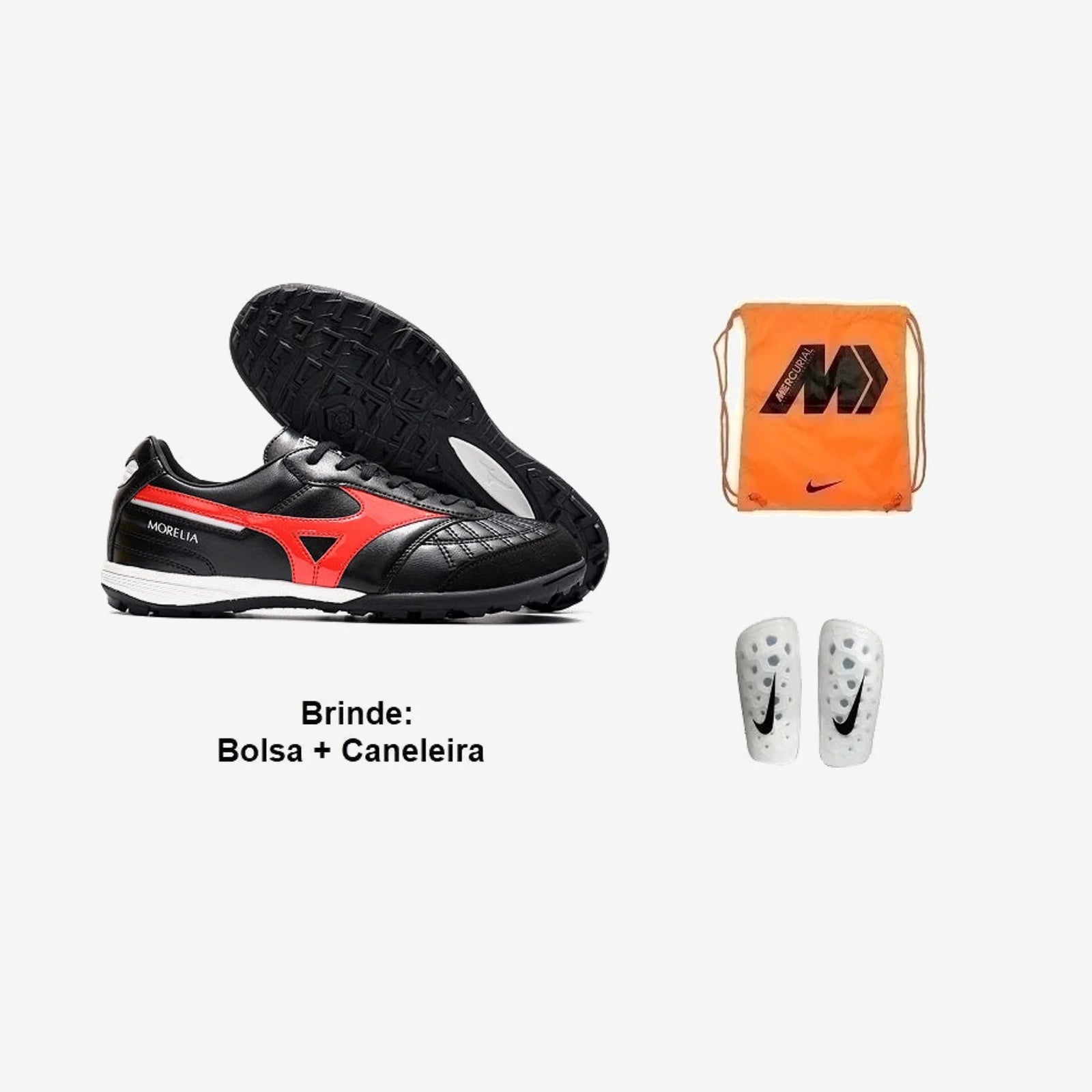 Mizuno Chuteira Society Morelia Sala + Brindes
