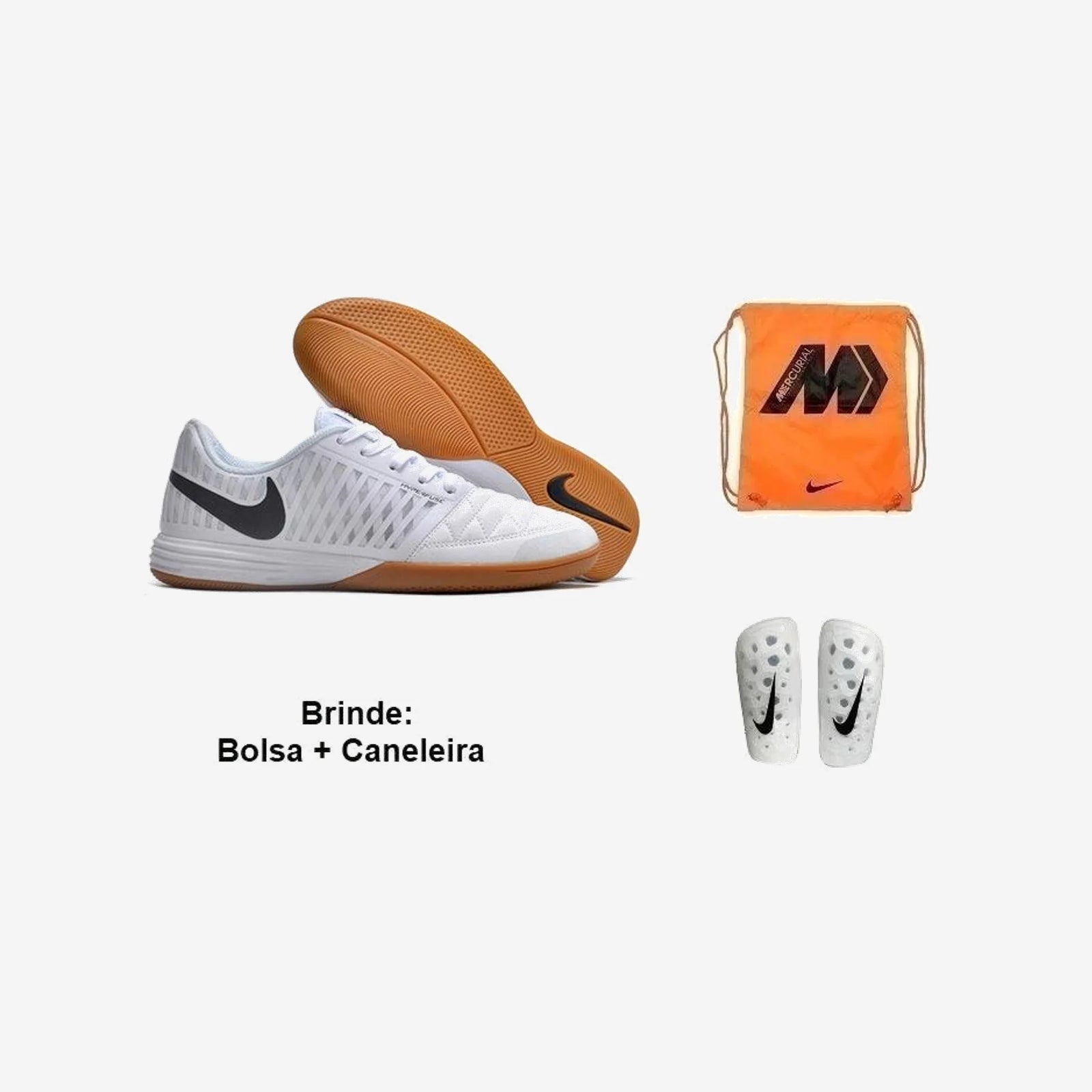 Nike Chuteira Futsal Lunar Gato 2 + Brindes