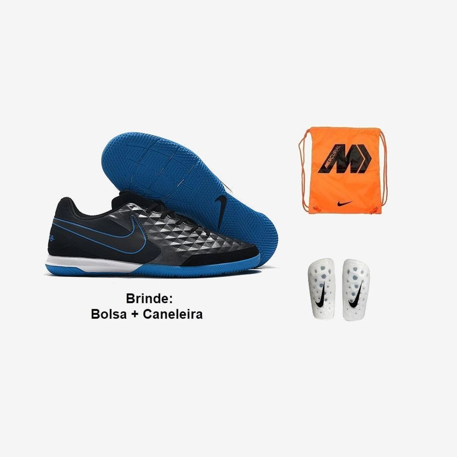 Nike Chuteira Futsal Tiempo Legend 8 + Brindes