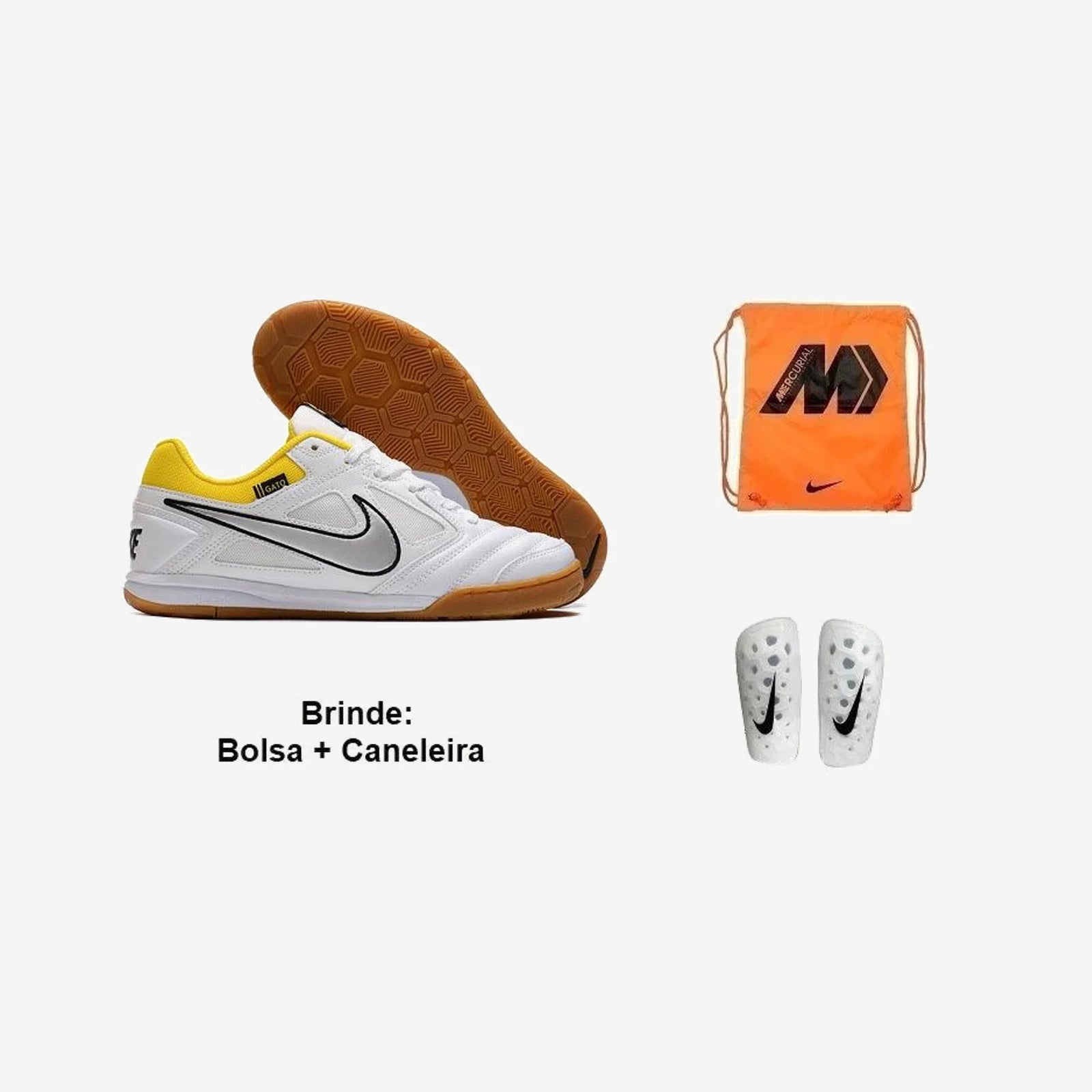 Nike Chuteira Futsal Sb Gato X Supreme + Brindes