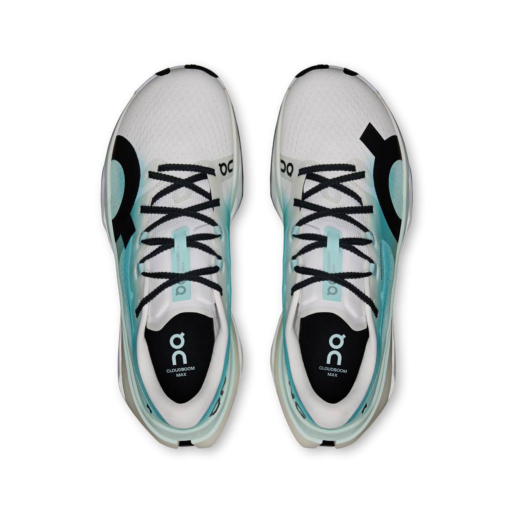 On Cloudboom Max Masculino White Flurry