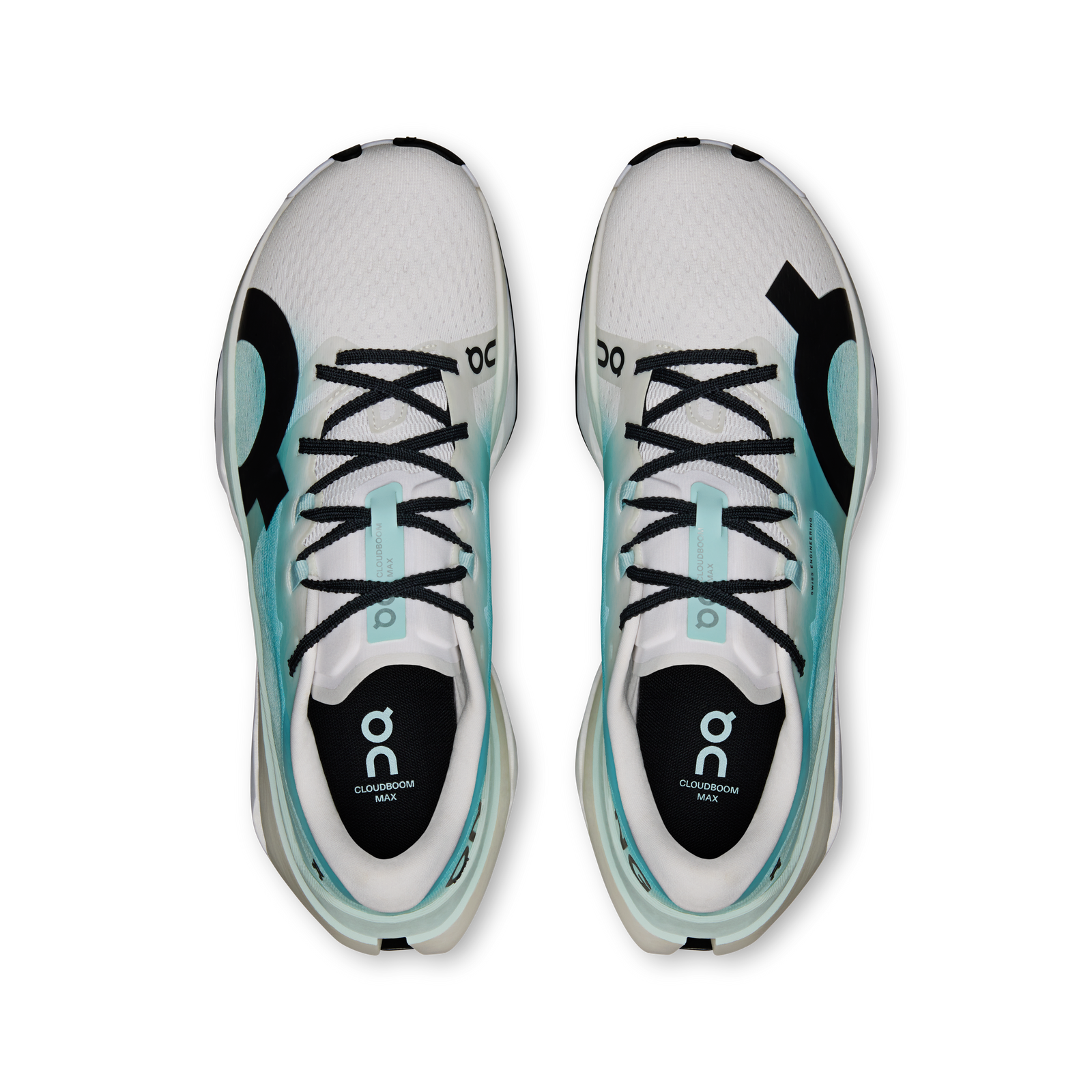On Cloudboom Max Masculino White Flurry