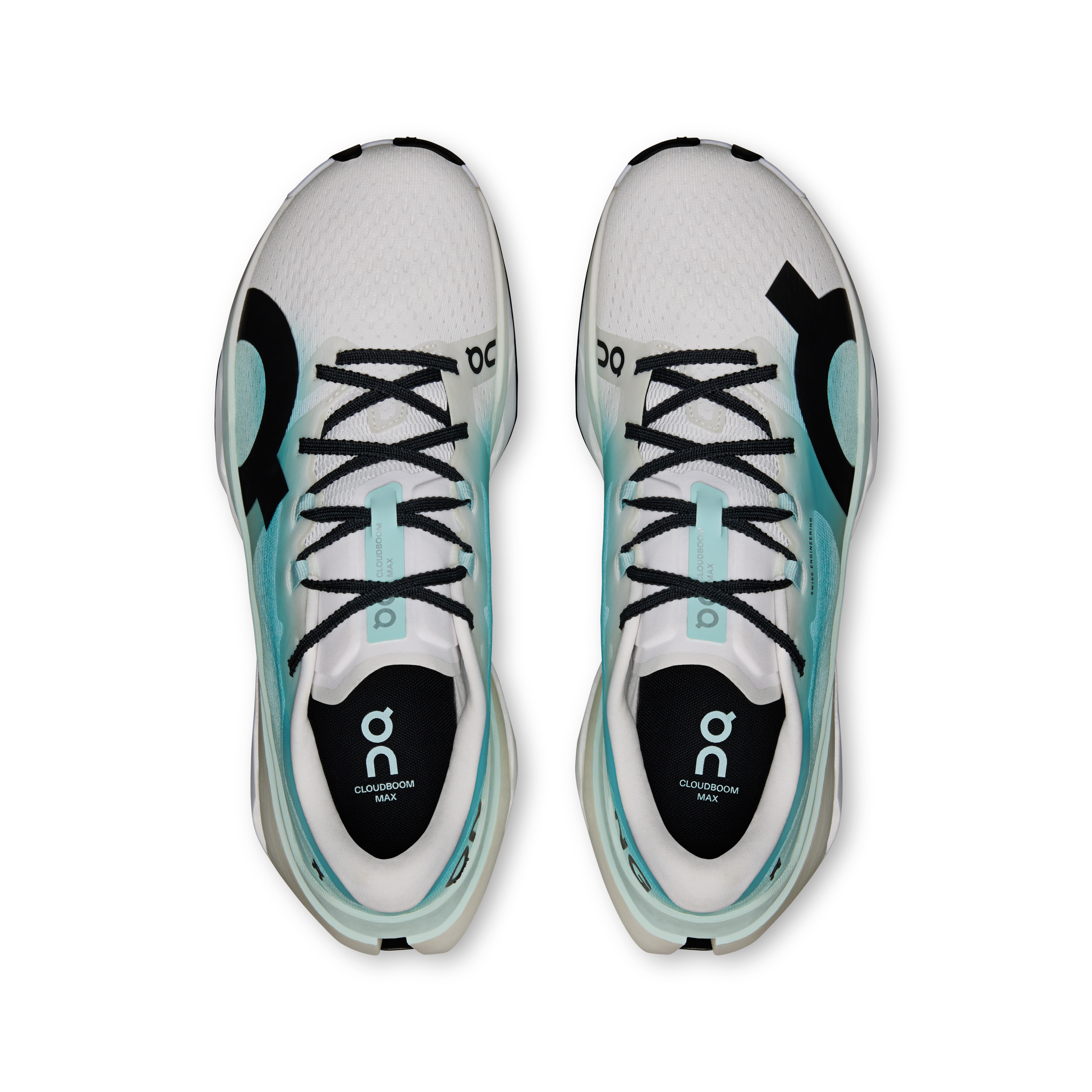 On Cloudboom Max Masculino White Flurry