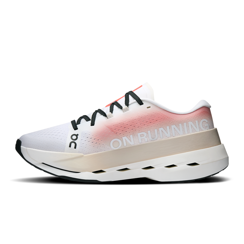On Cloudboom Max Masculino White Pearl